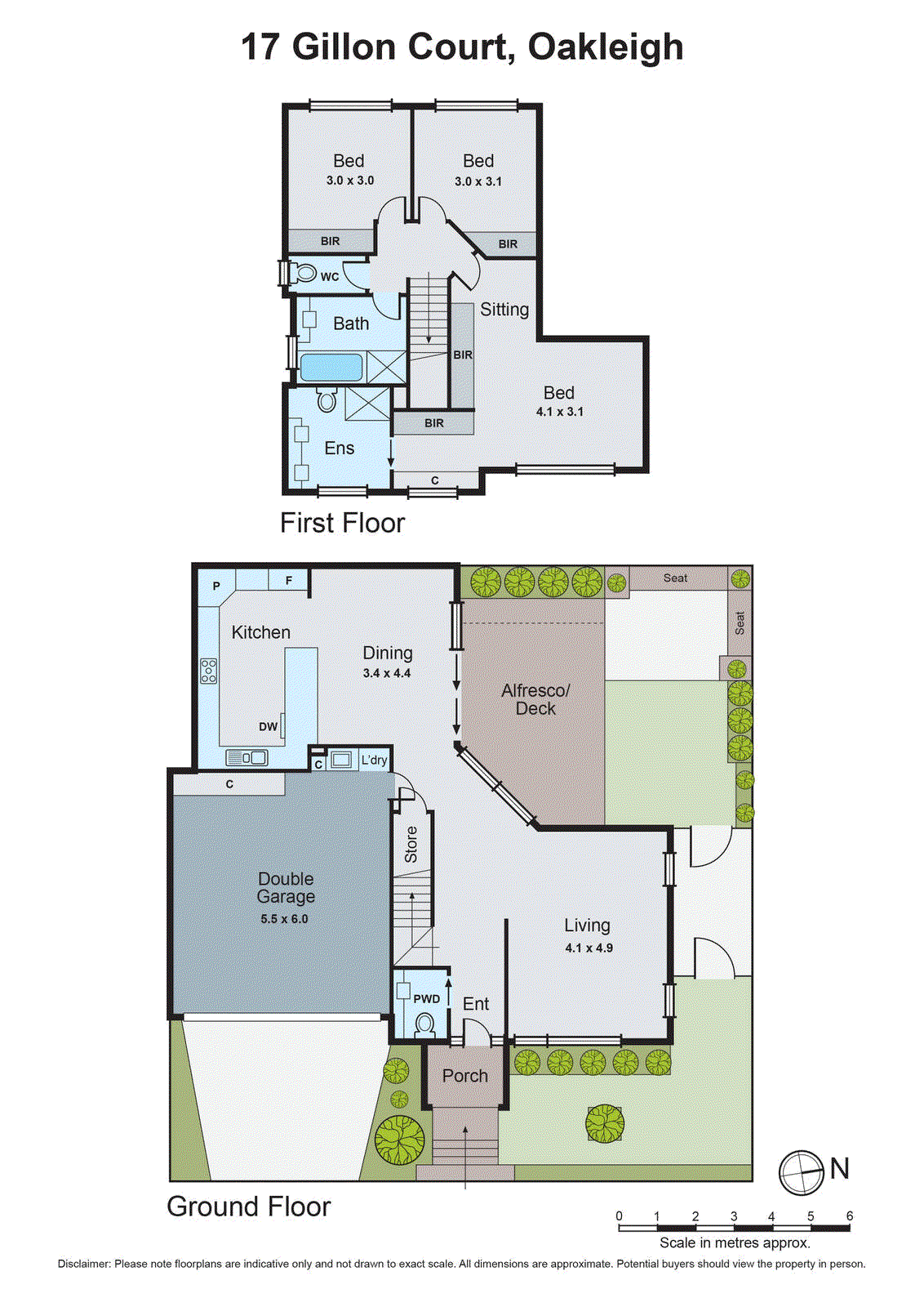17 Gillon Court, Oakleigh VIC 3166 - Floorplan