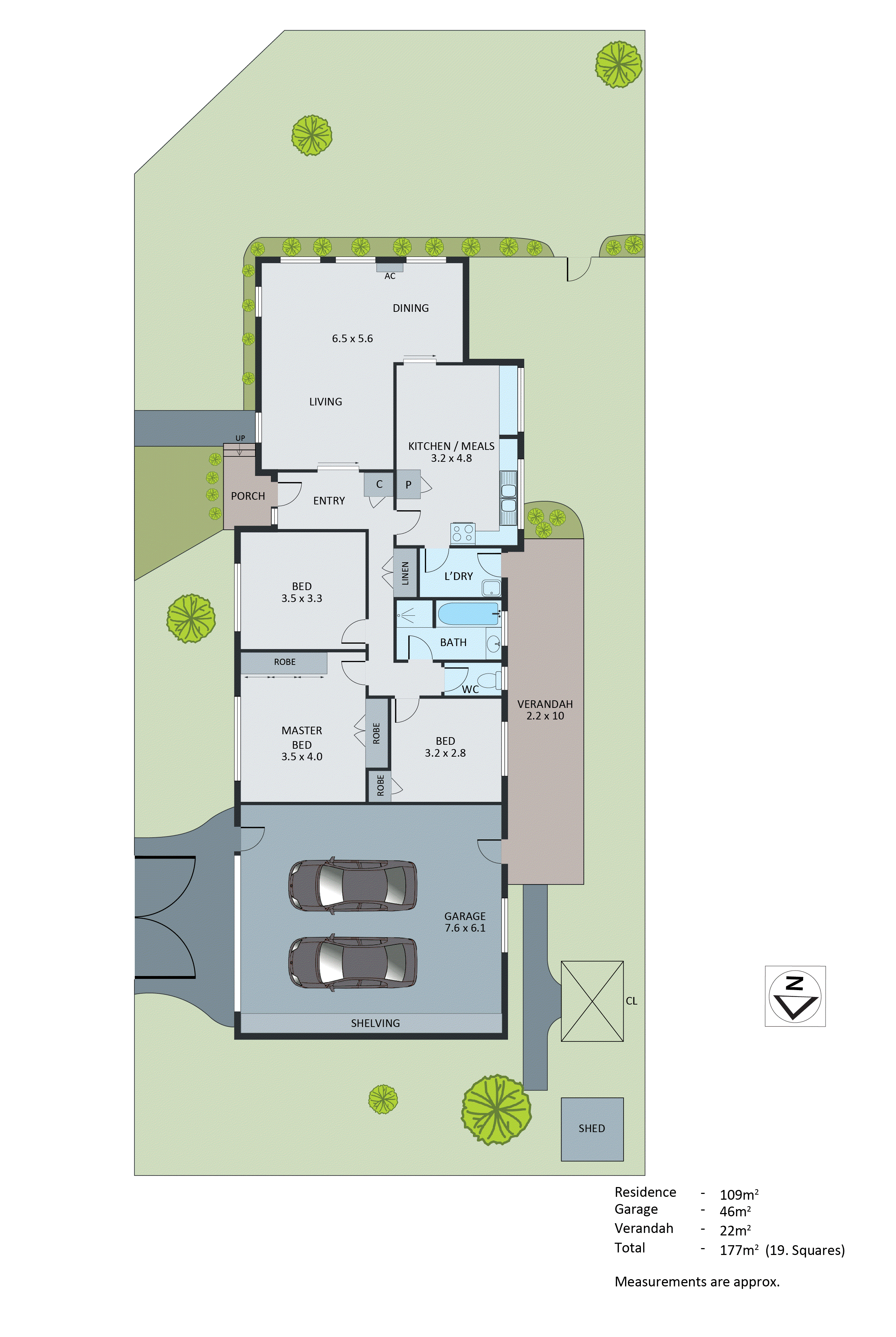 17 Glenway Drive, Dingley Village VIC 3172 - Floorplan