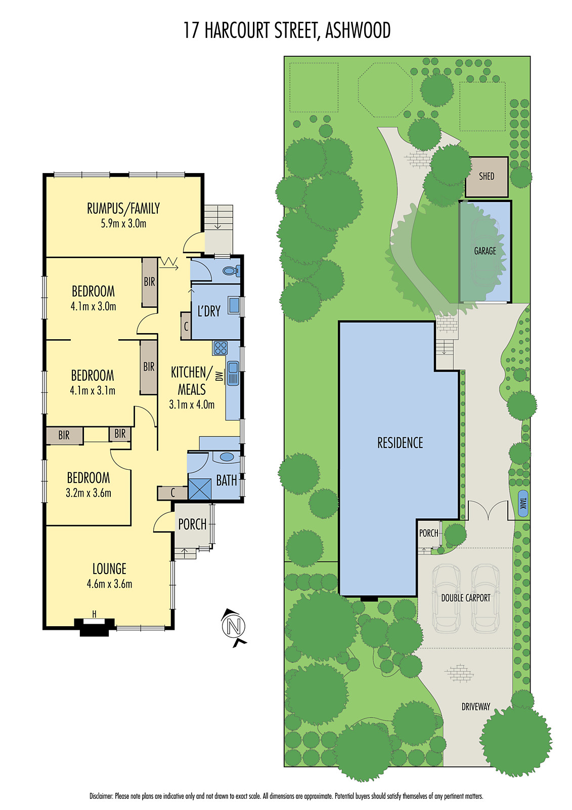 17 Harcourt Street, Ashwood VIC 3147 - Floorplan