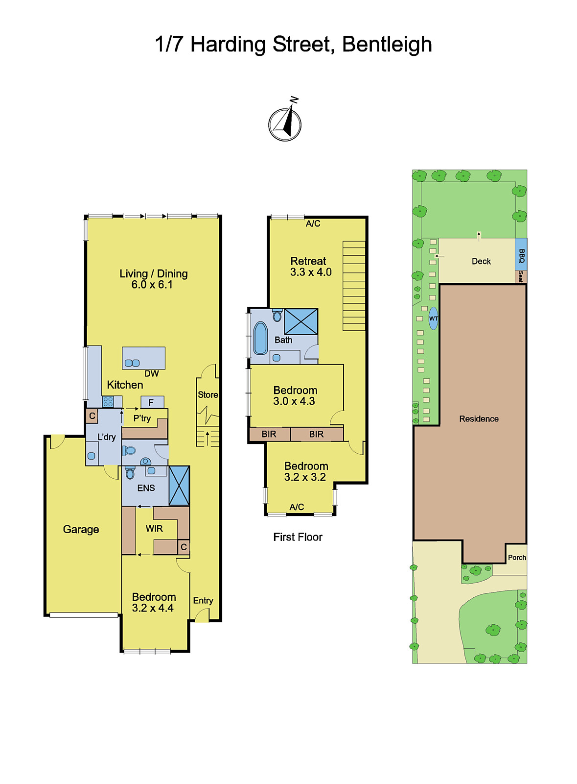 1/7 Harding Street, Bentleigh VIC 3204 - Floorplan
