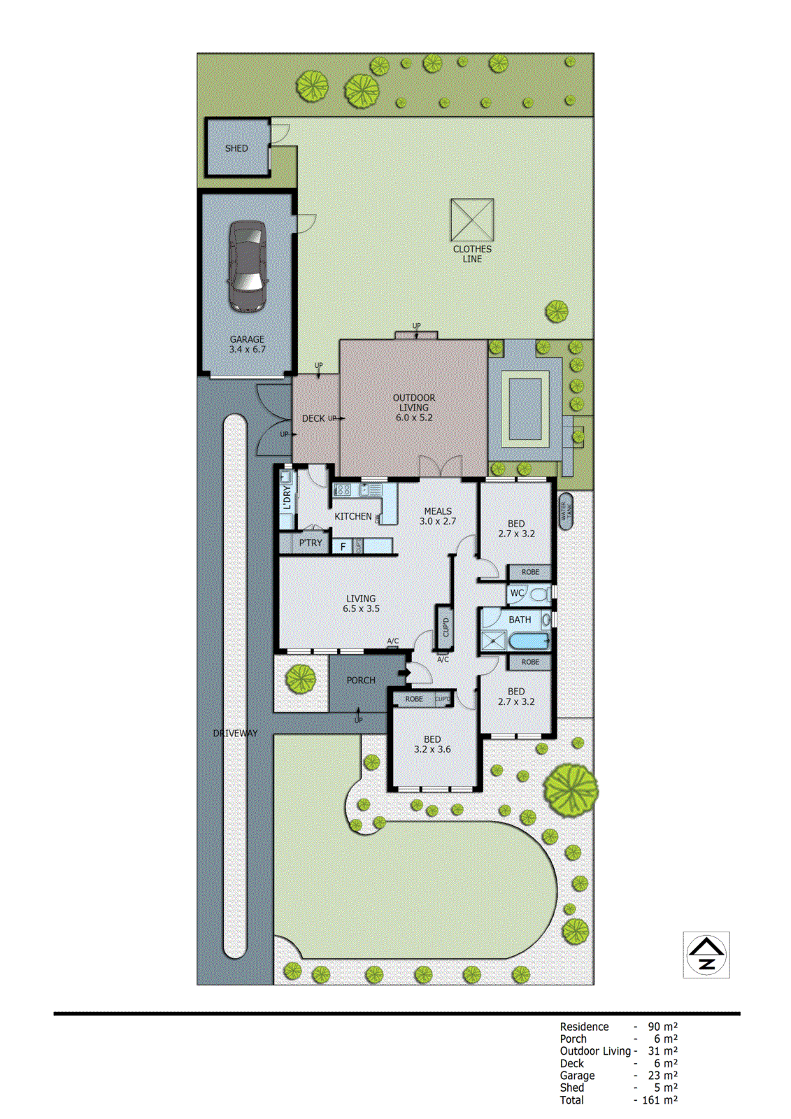 17 Hayman Avenue, Seaford VIC 3198 - Floorplan