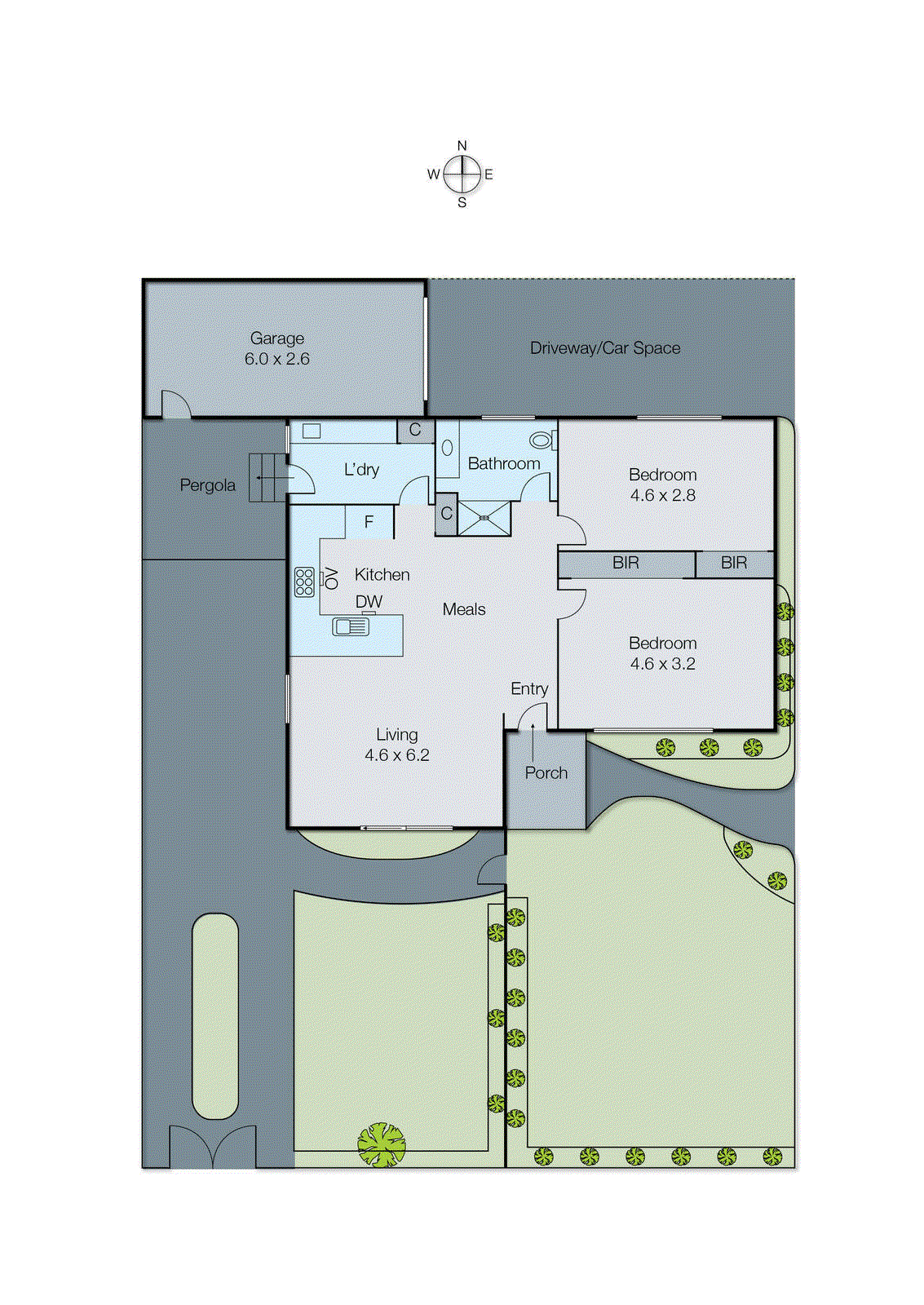 1/7 Heather Grove, Cheltenham VIC 3192 - Floorplan
