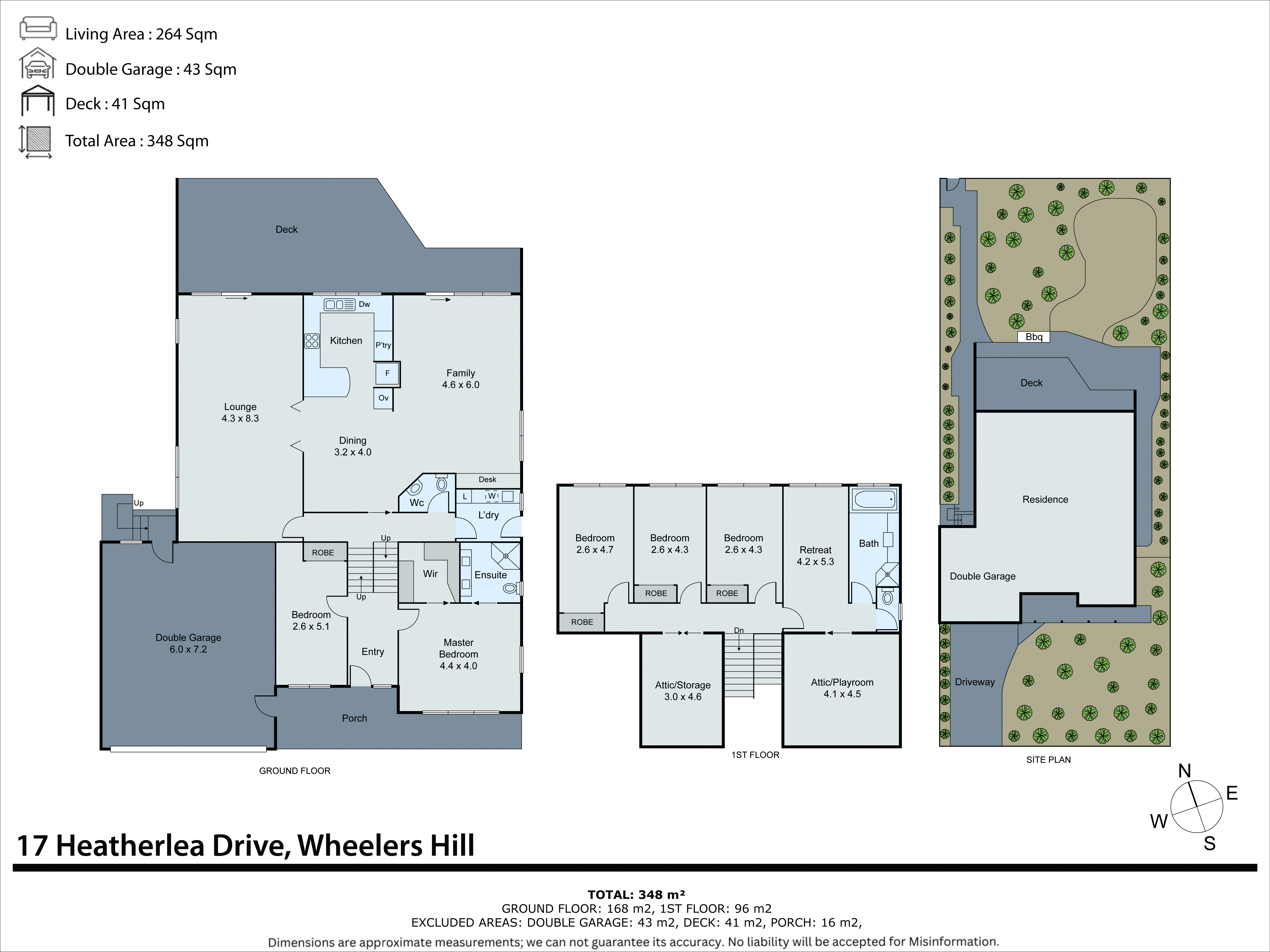 17 Heatherlea Drive, Wheelers Hill VIC 3150 - Floorplan