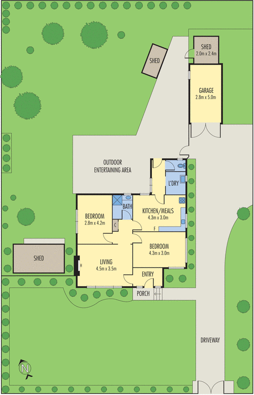 17 Helmer Crescent, East Geelong VIC 3219 - Floorplan