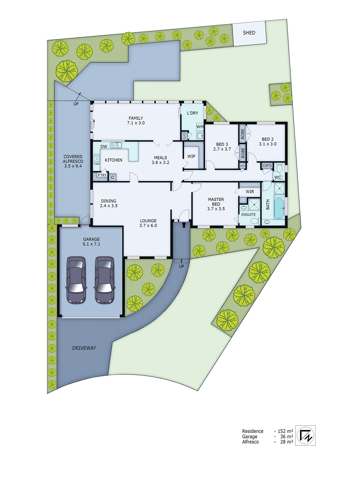 17 Hillingdon Court, Dingley Village VIC 3172 - Floorplan