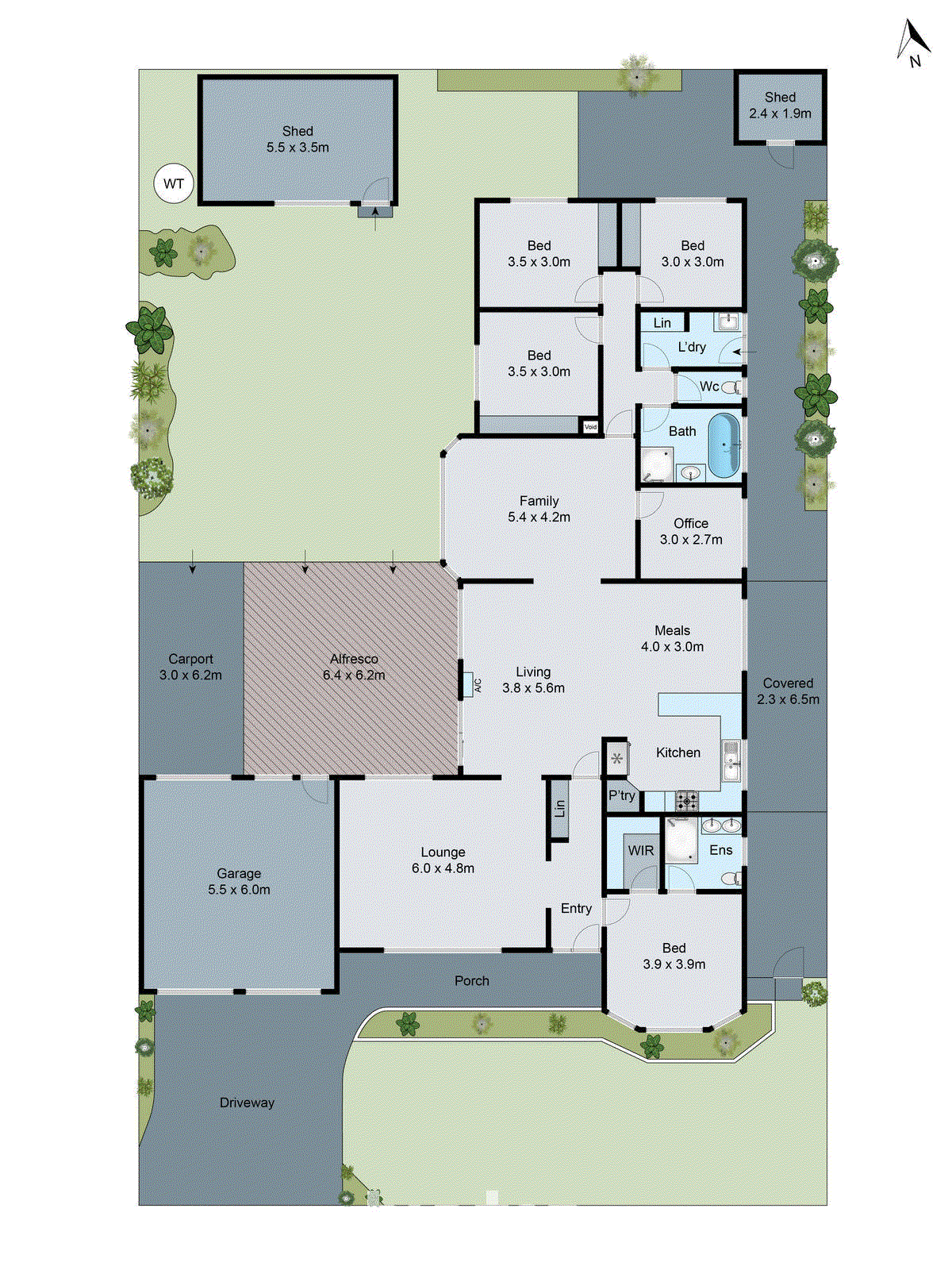 17 Hollows Court, Grovedale VIC 3216 - Floorplan