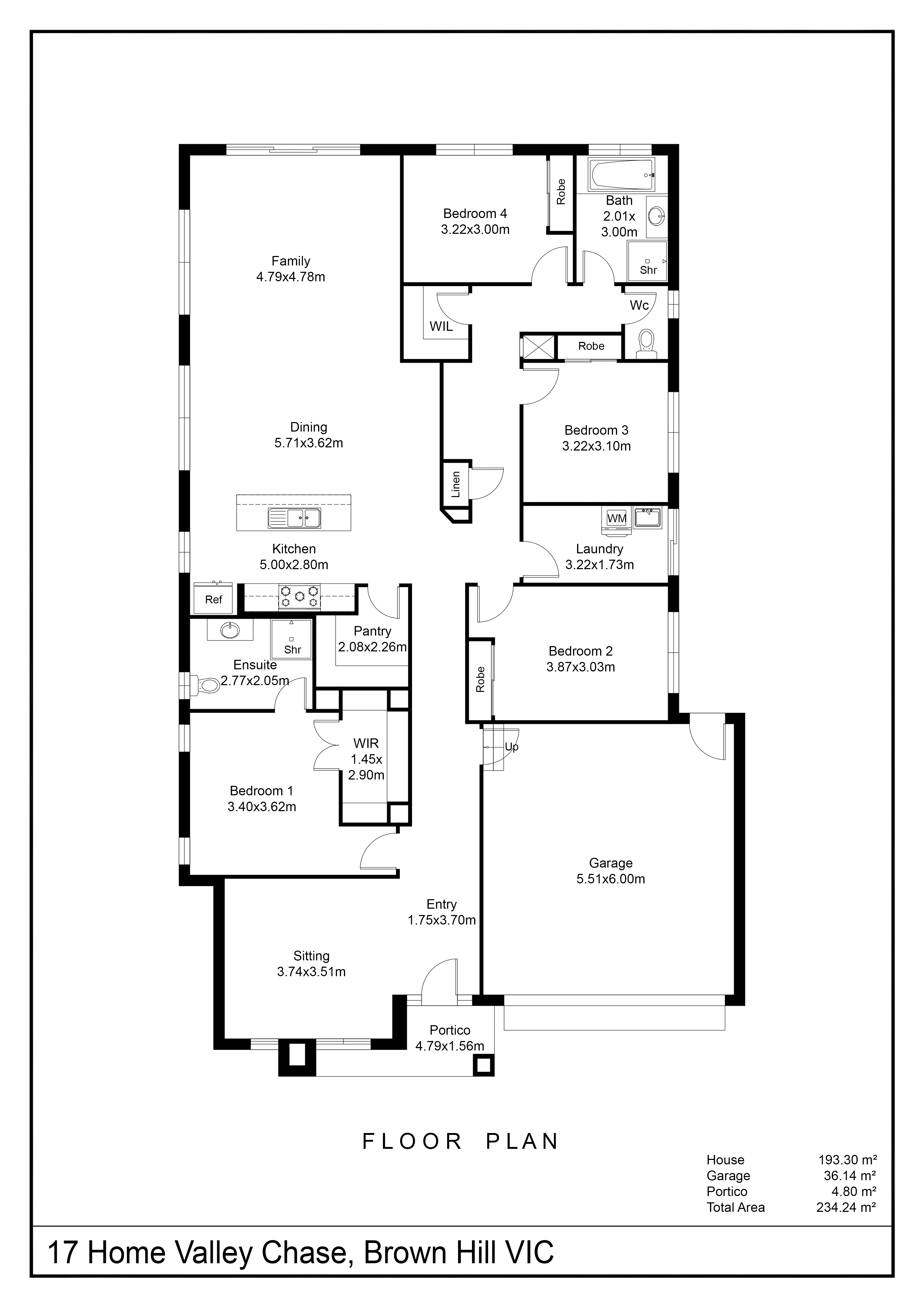 17 Home Valley Chase, Brown Hill VIC 3350 - Floorplan