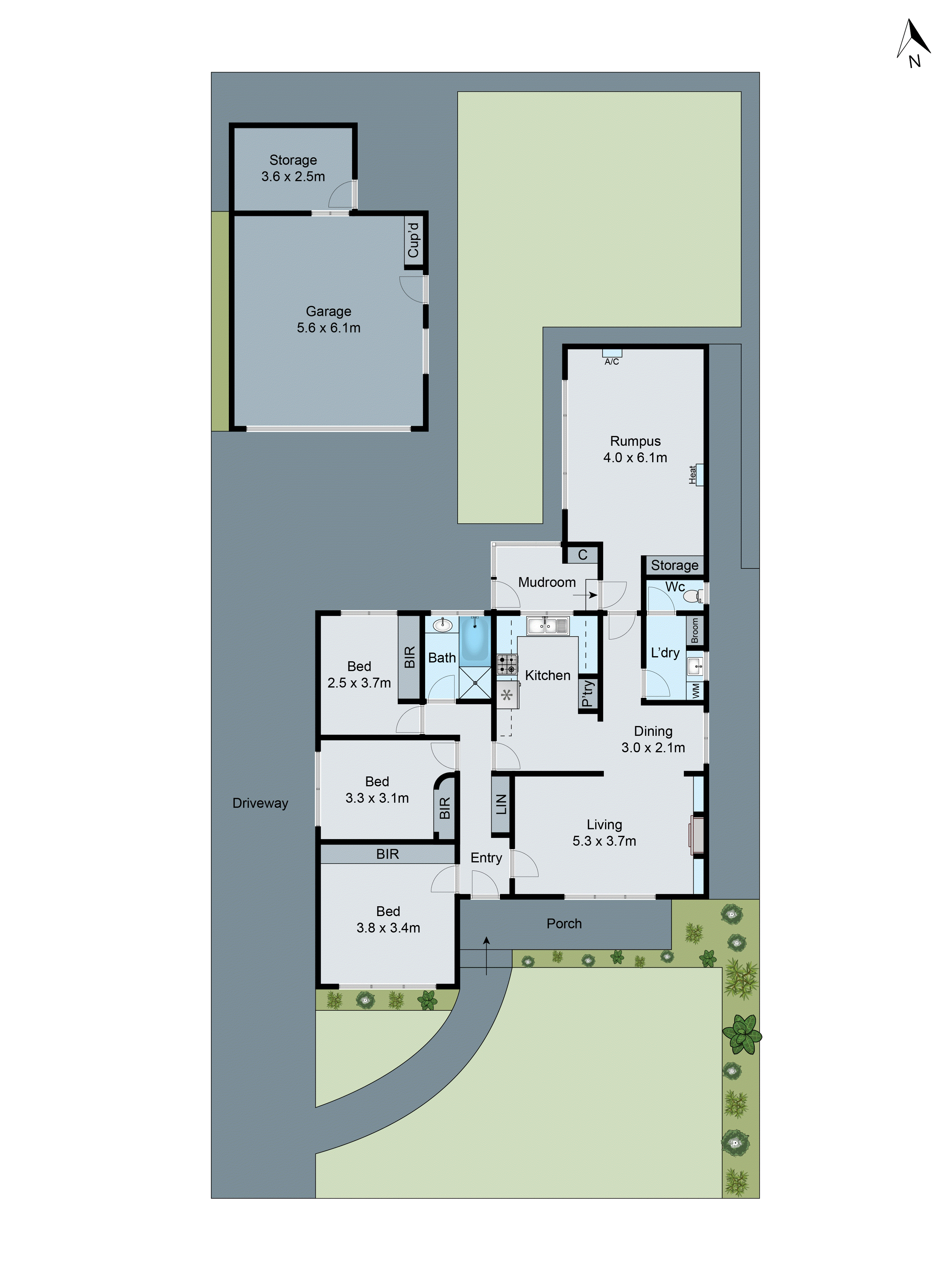 17 Ivy Street, Newcomb VIC 3219 - Floorplan