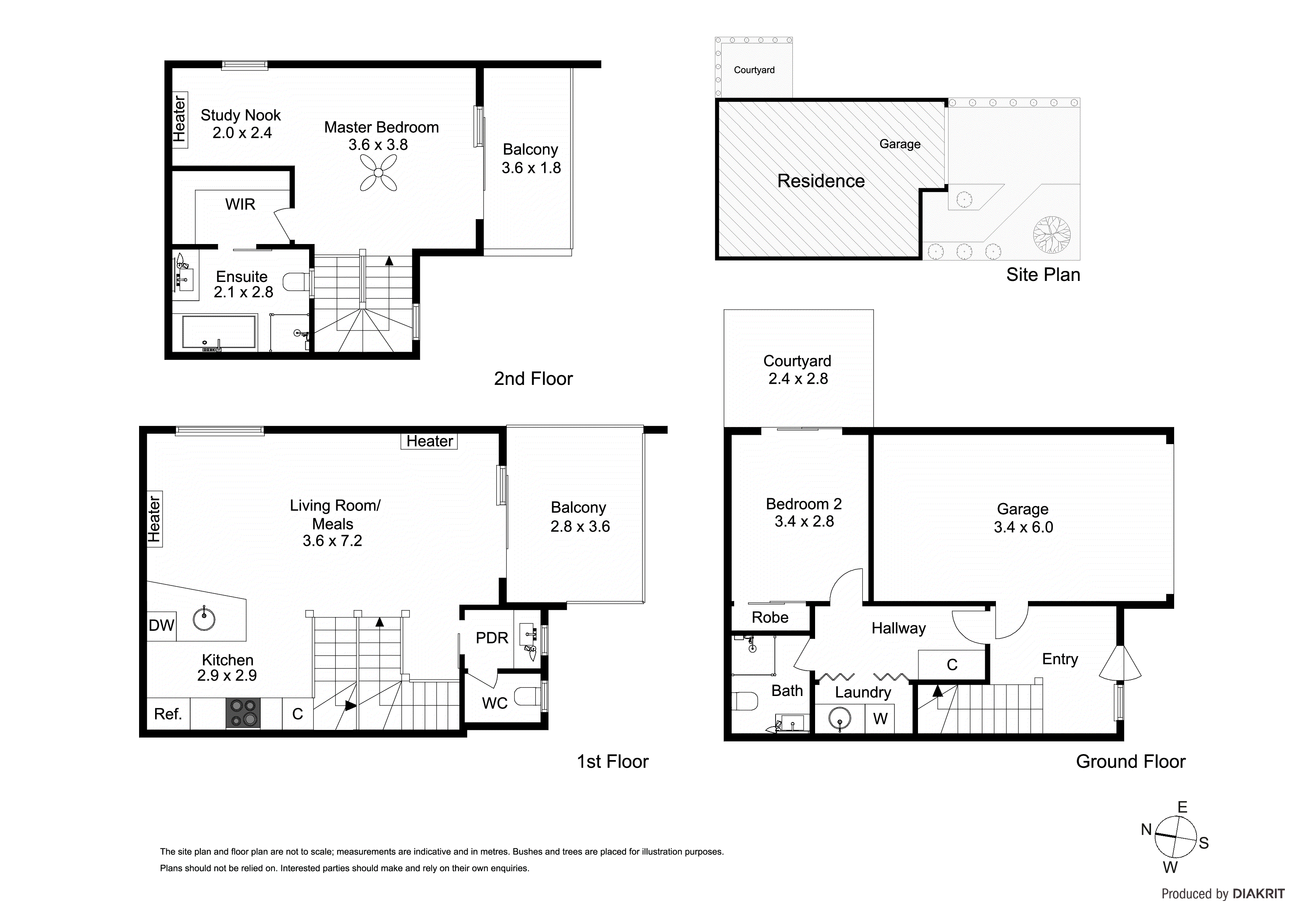 1/7 Joyce Street, Carrum VIC 3197 - Floorplan