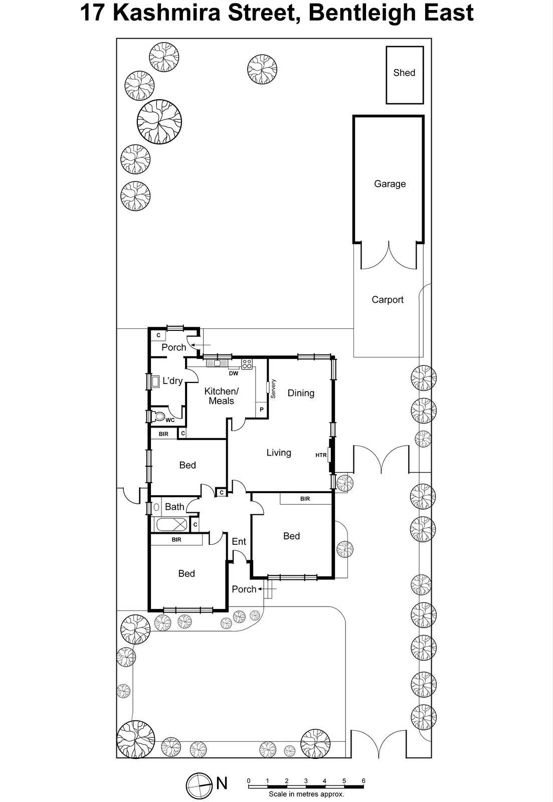 17 Kashmira Street, Bentleigh East VIC 3165 - Floorplan