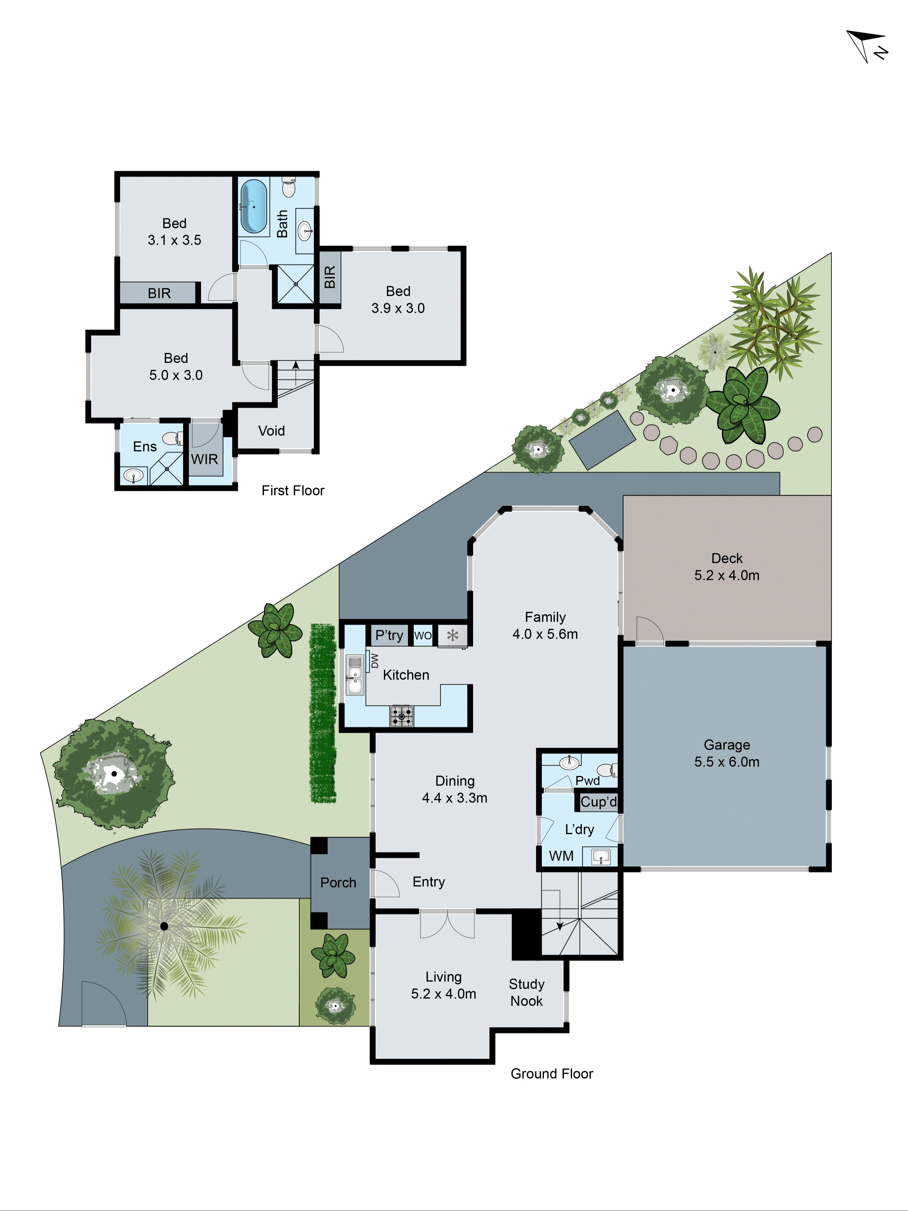 1/7 Katta Court, Ashwood VIC 3147 - Floorplan