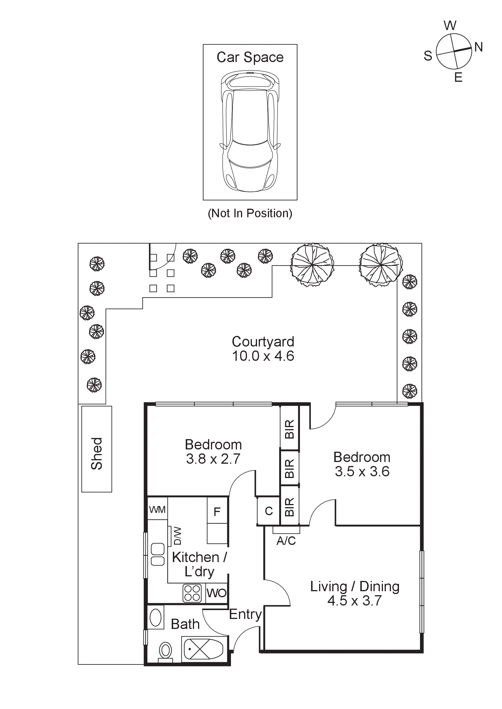 1/7 Lambeth Place, St Kilda VIC 3182 - Floorplan