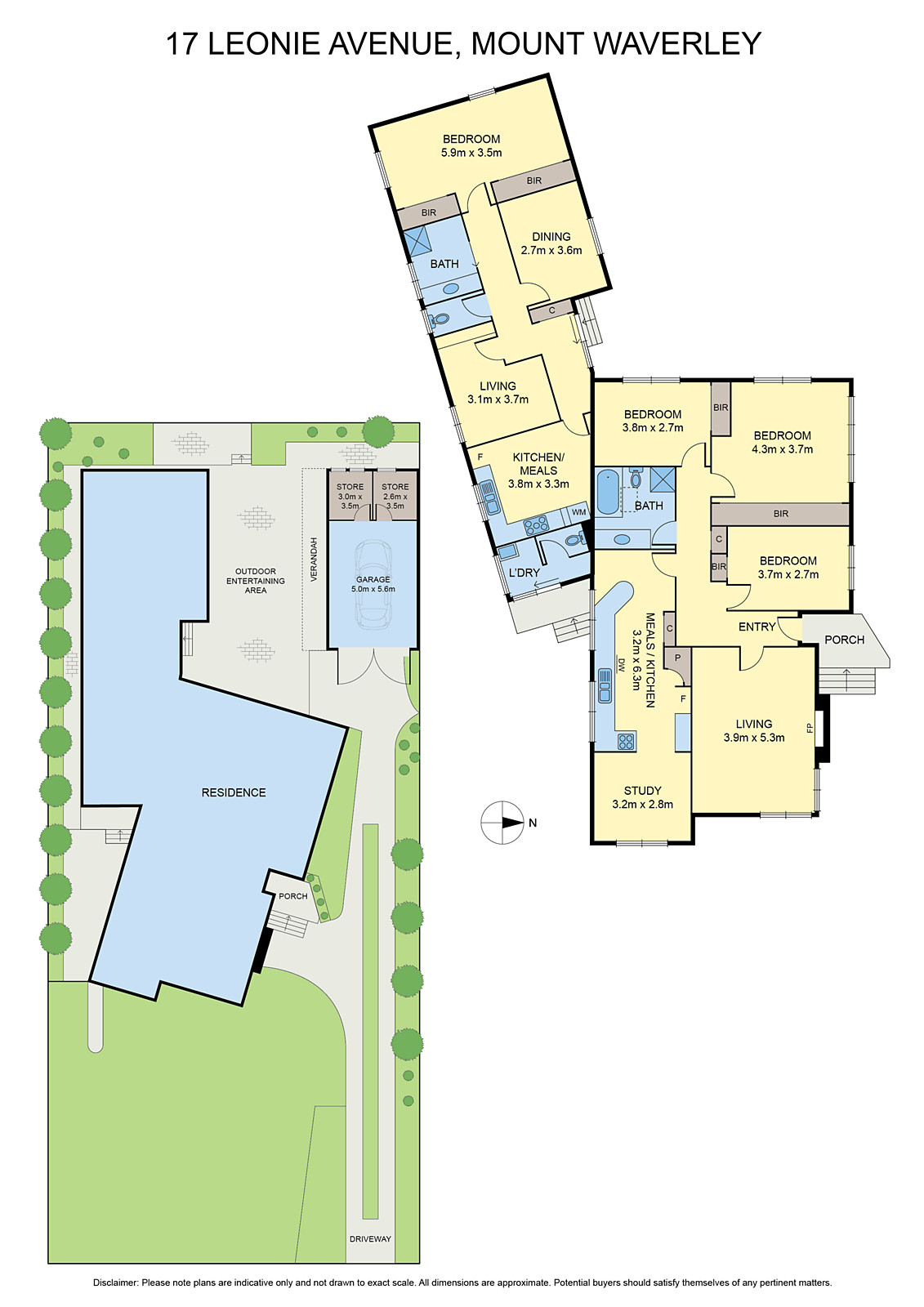 17 Leonie Avenue, Mount Waverley VIC 3149 - Floorplan