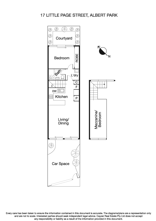 17 Little Page Street, ALBERT PARK VIC 3206 - Floorplan