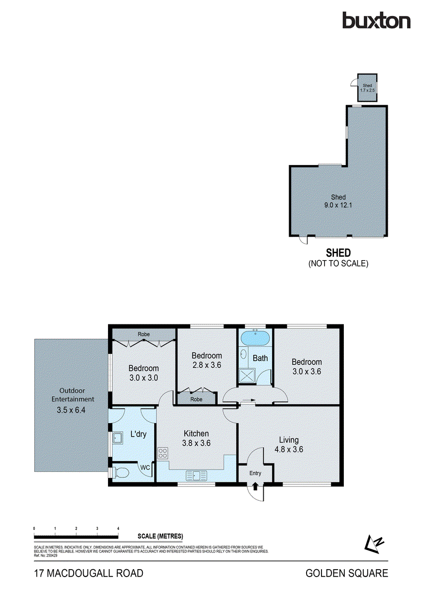 17 Macdougall Road, Golden Square VIC 3555 - Floorplan