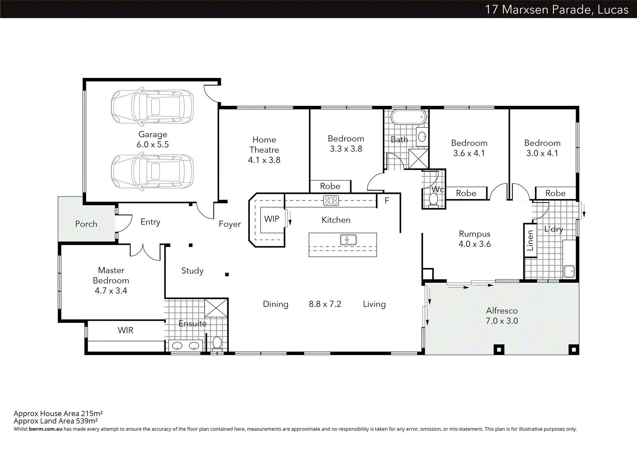 17 Marxsen Parade, Lucas VIC 3350 - Floorplan