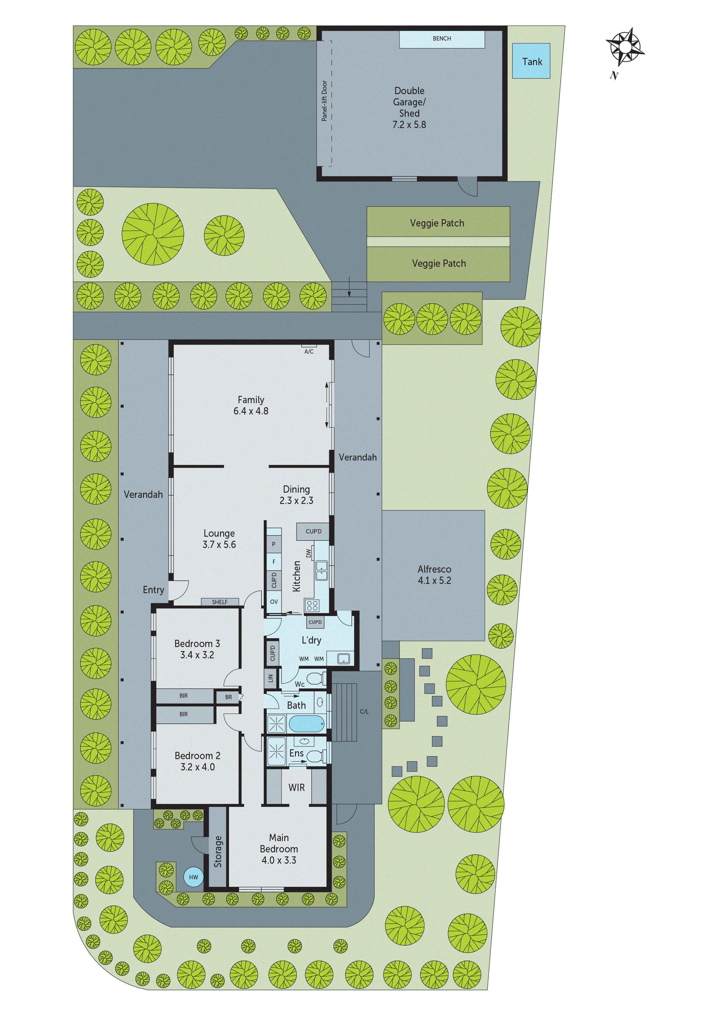 17 Moruya Drive, Grovedale VIC 3216 - Floorplan