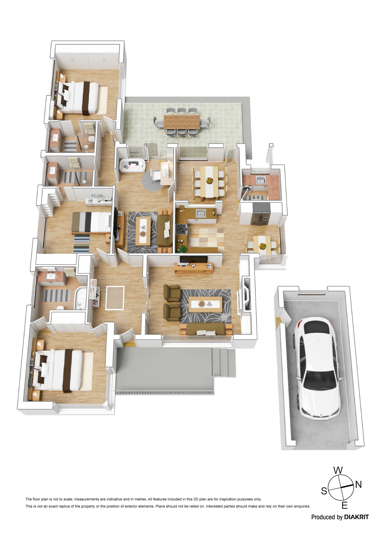 17 Mountain Crescent, Mulgrave VIC 3170 - Floorplan