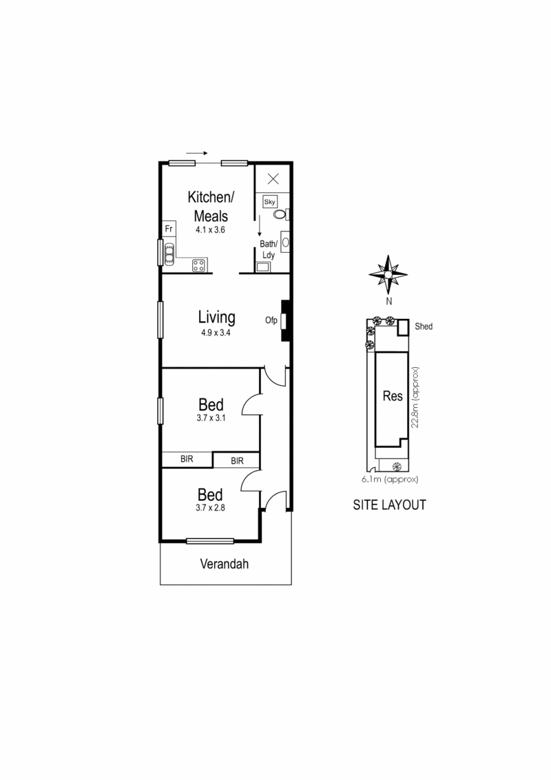 17 Murray Street, YARRAVILLE VIC 3013 - Floorplan