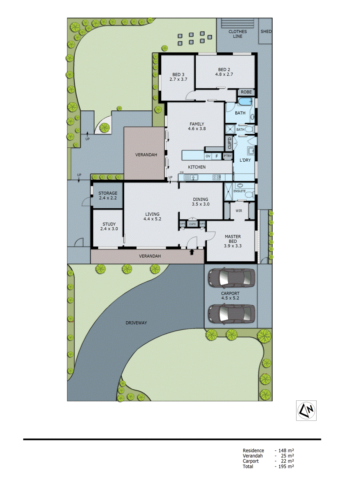 17 Mussert Avenue, Dingley Village VIC 3172 - Floorplan