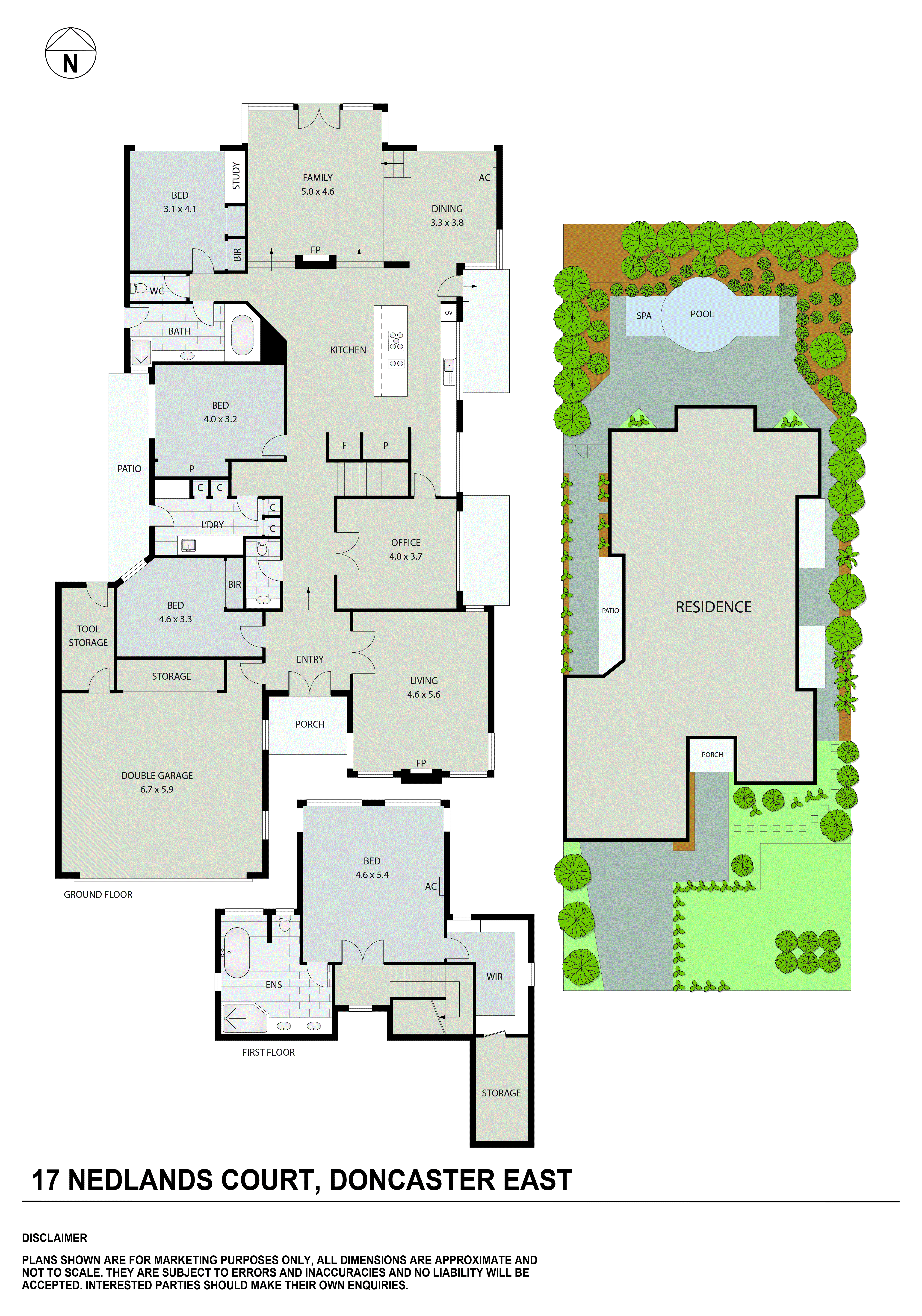 17 Nedlands Court, Doncaster East VIC 3109 - Floorplan