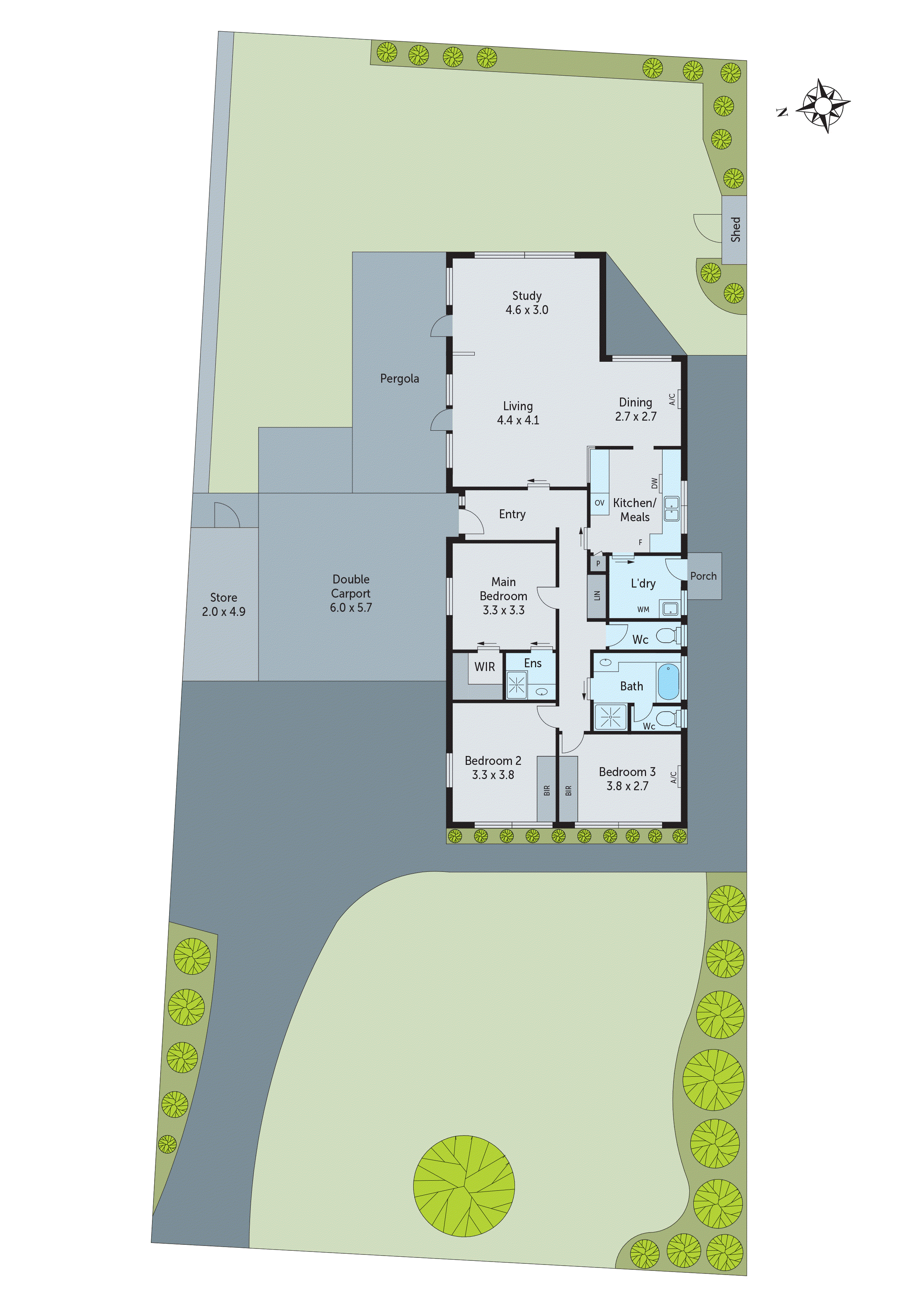 17 Northam Avenue, Highton VIC 3216 - Floorplan