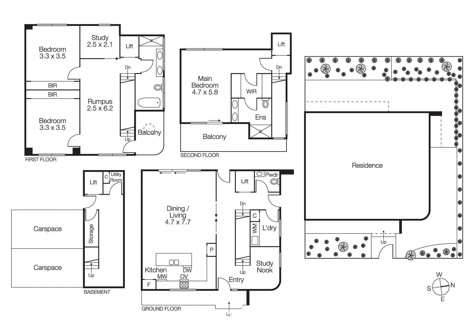 17 Ocean Street, Hampton VIC 3188 - Floorplan