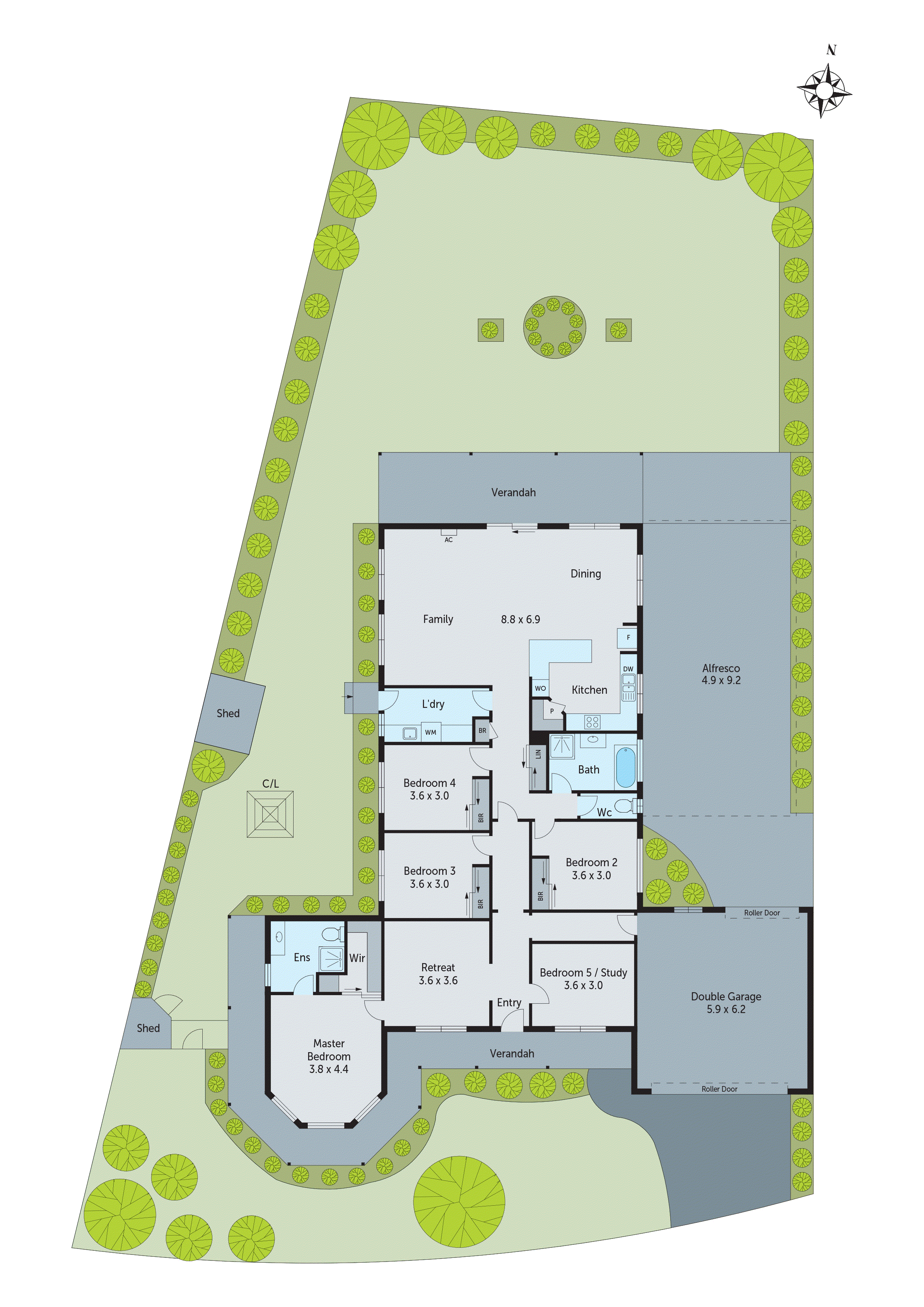 17 Paratone Crescent, St Albans Park VIC 3219 - Floorplan