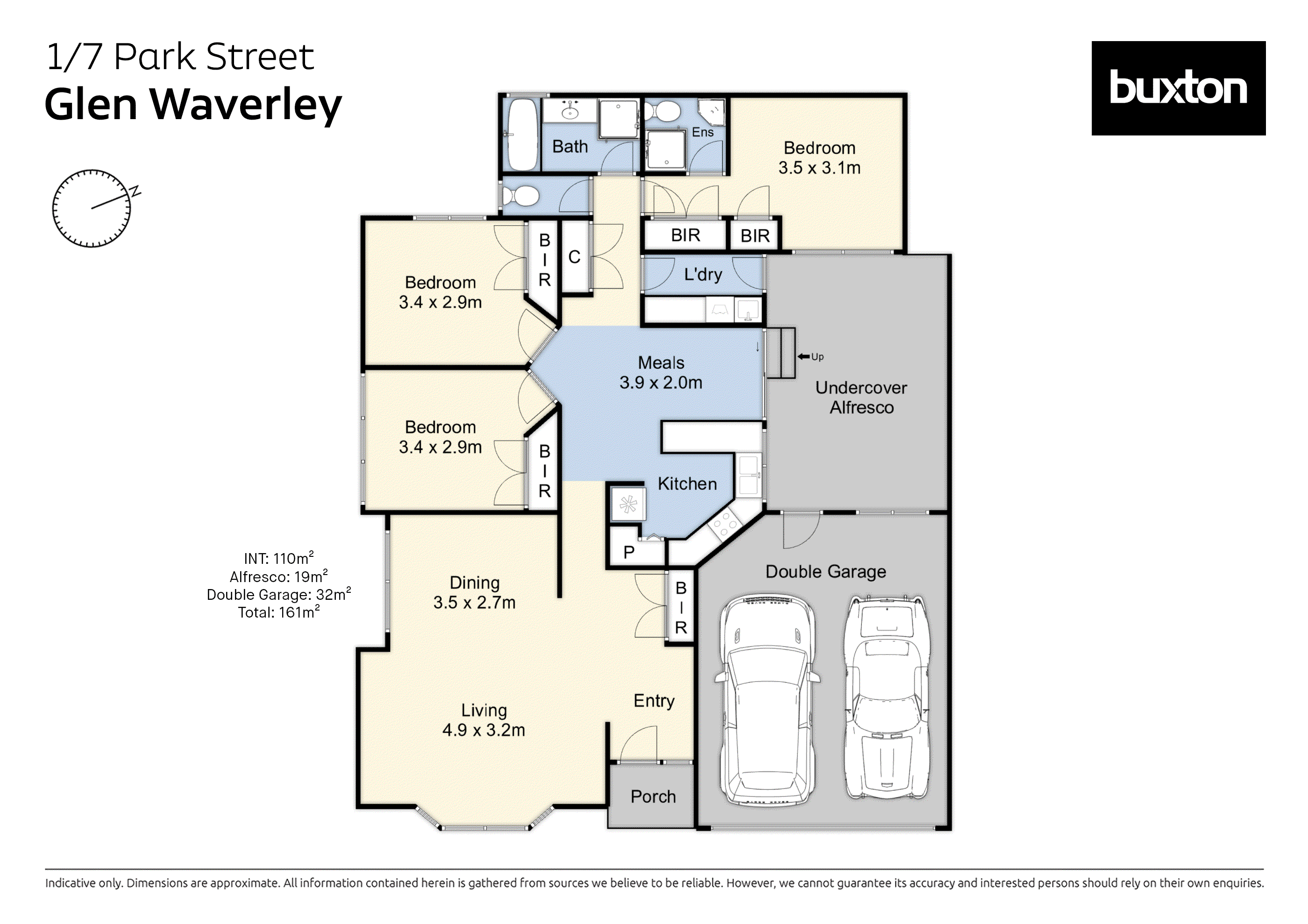 1/7 Park Street, Glen Waverley VIC 3150 - Floorplan