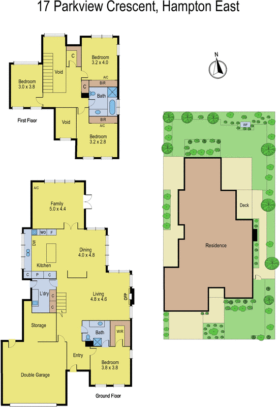 17 Parkview Crescent, Hampton East VIC 3188 - Floorplan