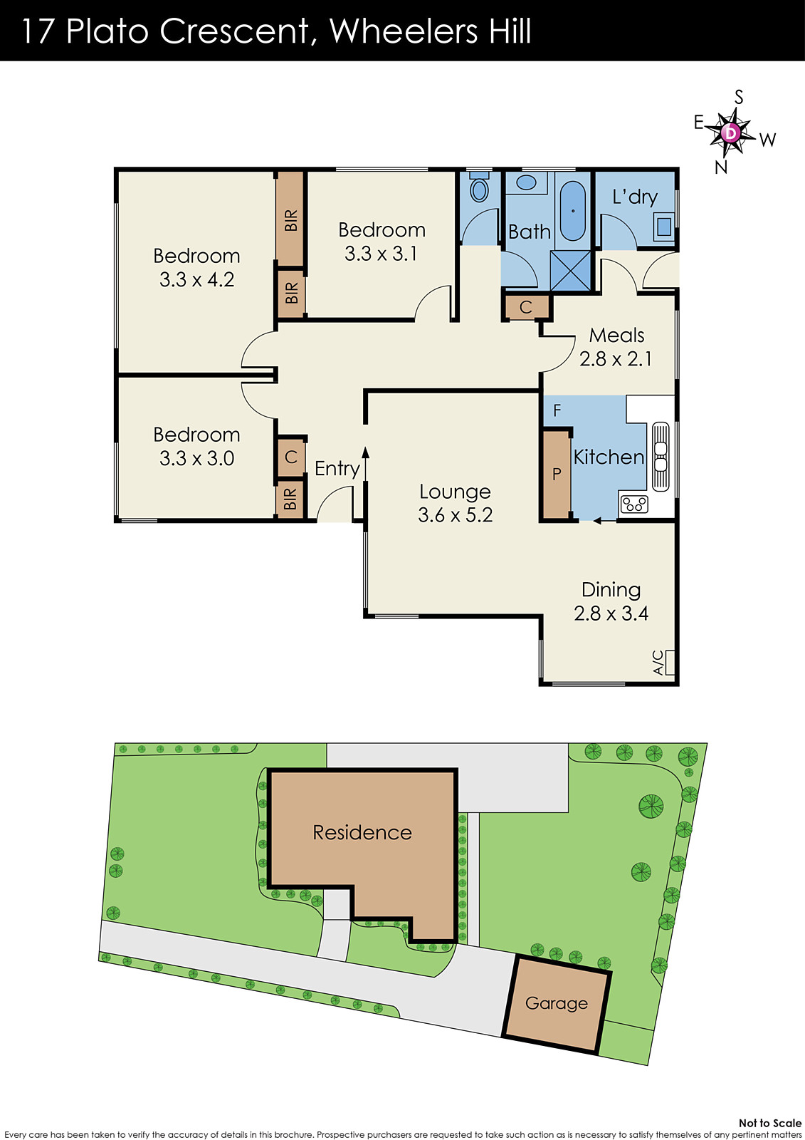 17 Plato Crescent, Wheelers Hill VIC 3150 - Floorplan