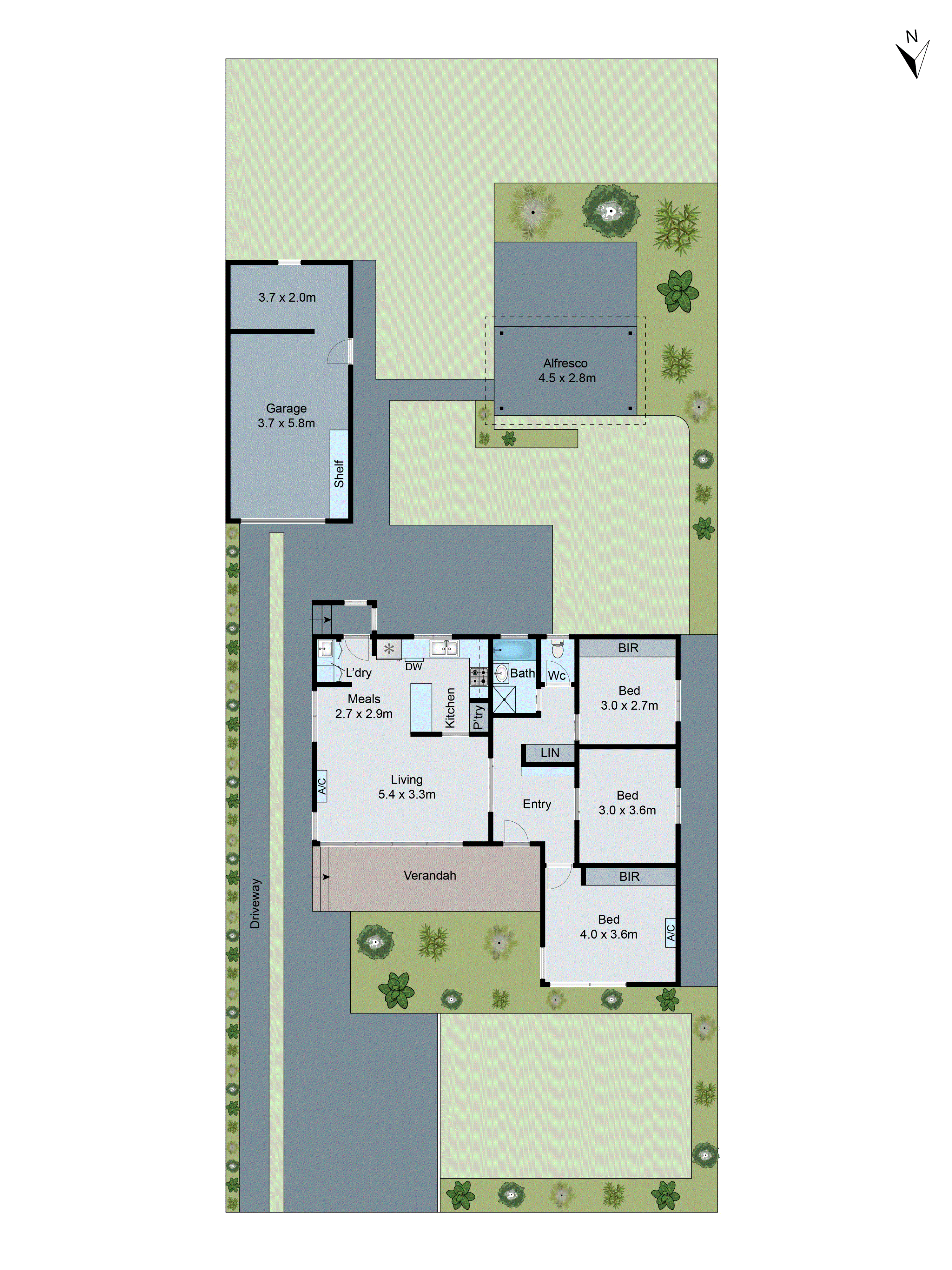 17 Porter Avenue, Highton VIC 3216 - Floorplan