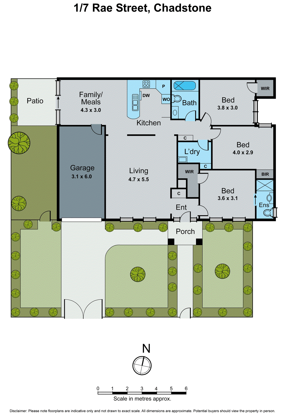 1/7 Rae Street, Chadstone VIC 3148 - Floorplan
