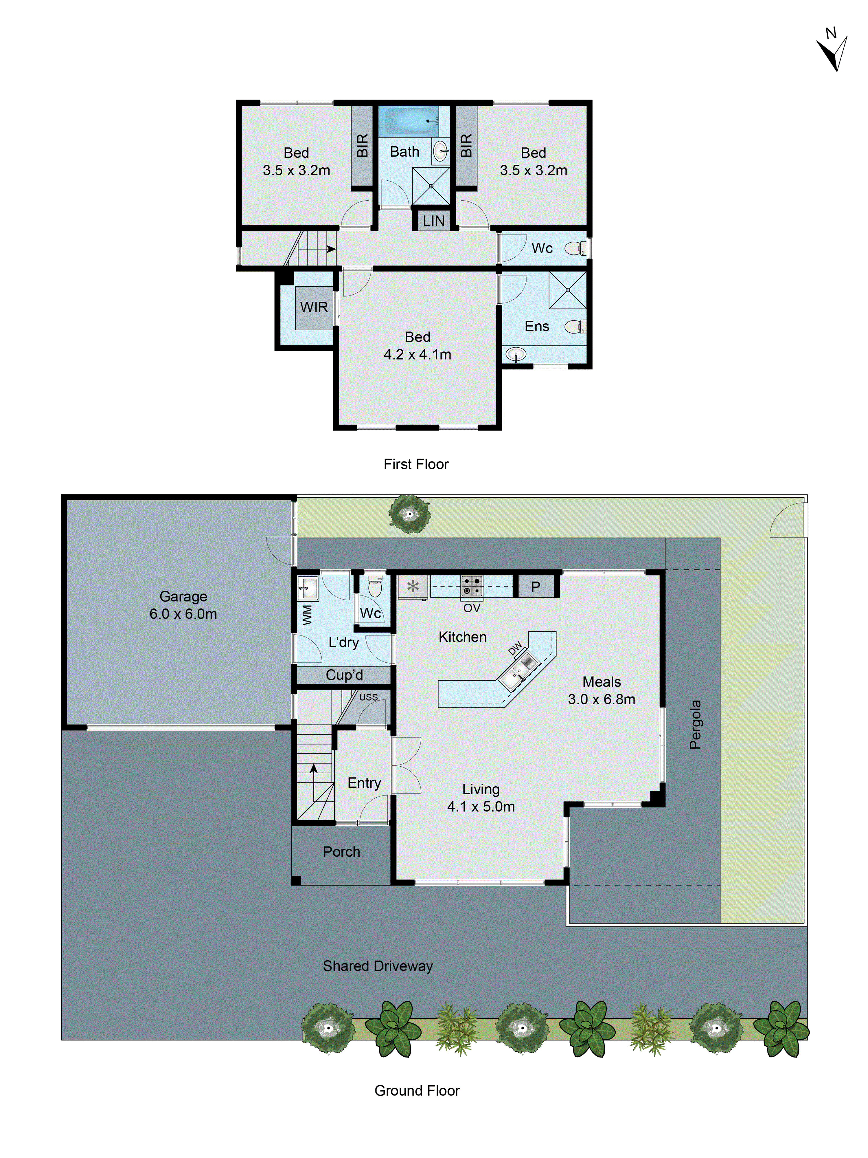 1/7 Scarlett Street, Geelong West VIC 3218 - Floorplan