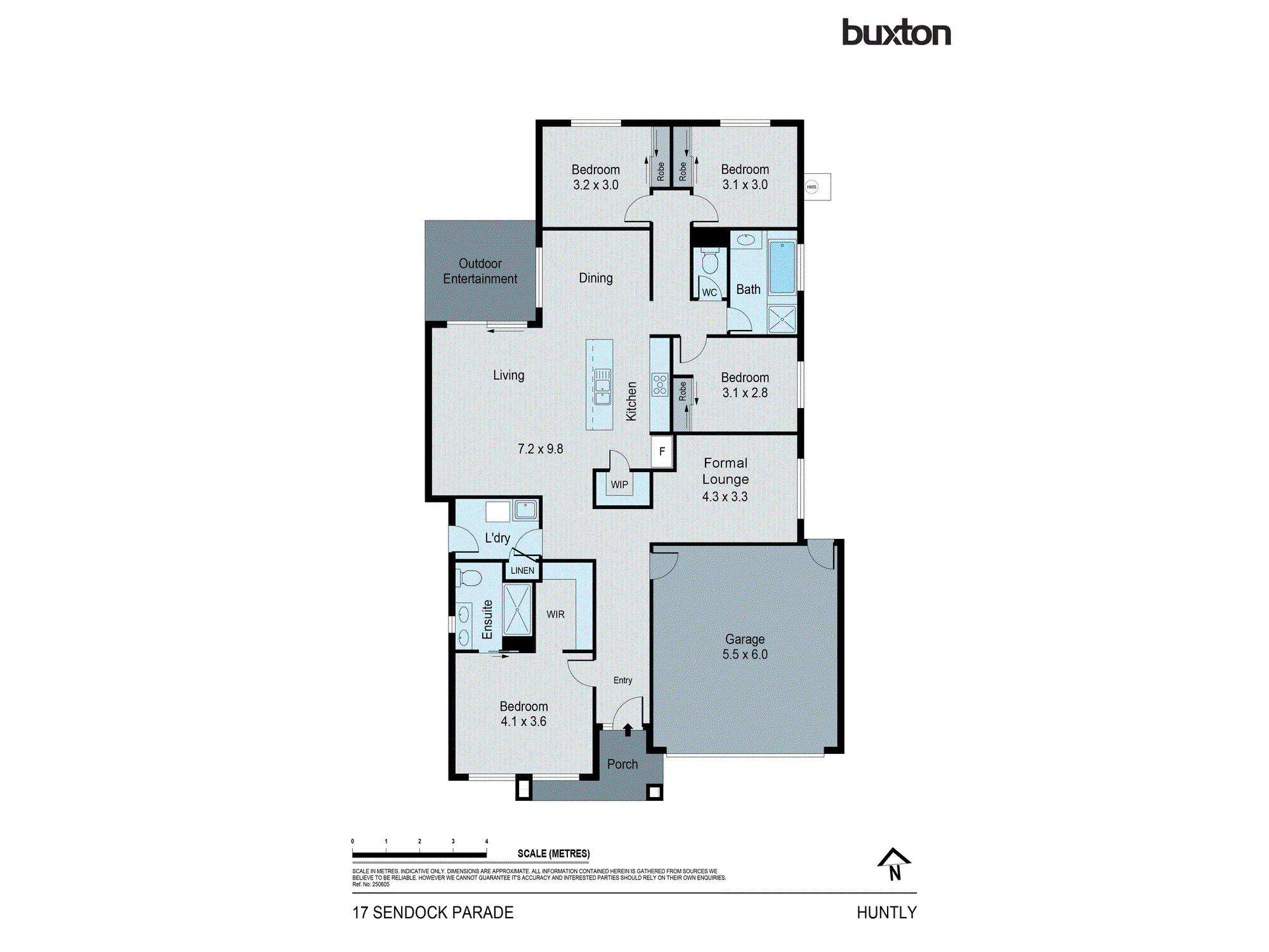 17 Sendock Parade, Huntly VIC 3551 - Floorplan