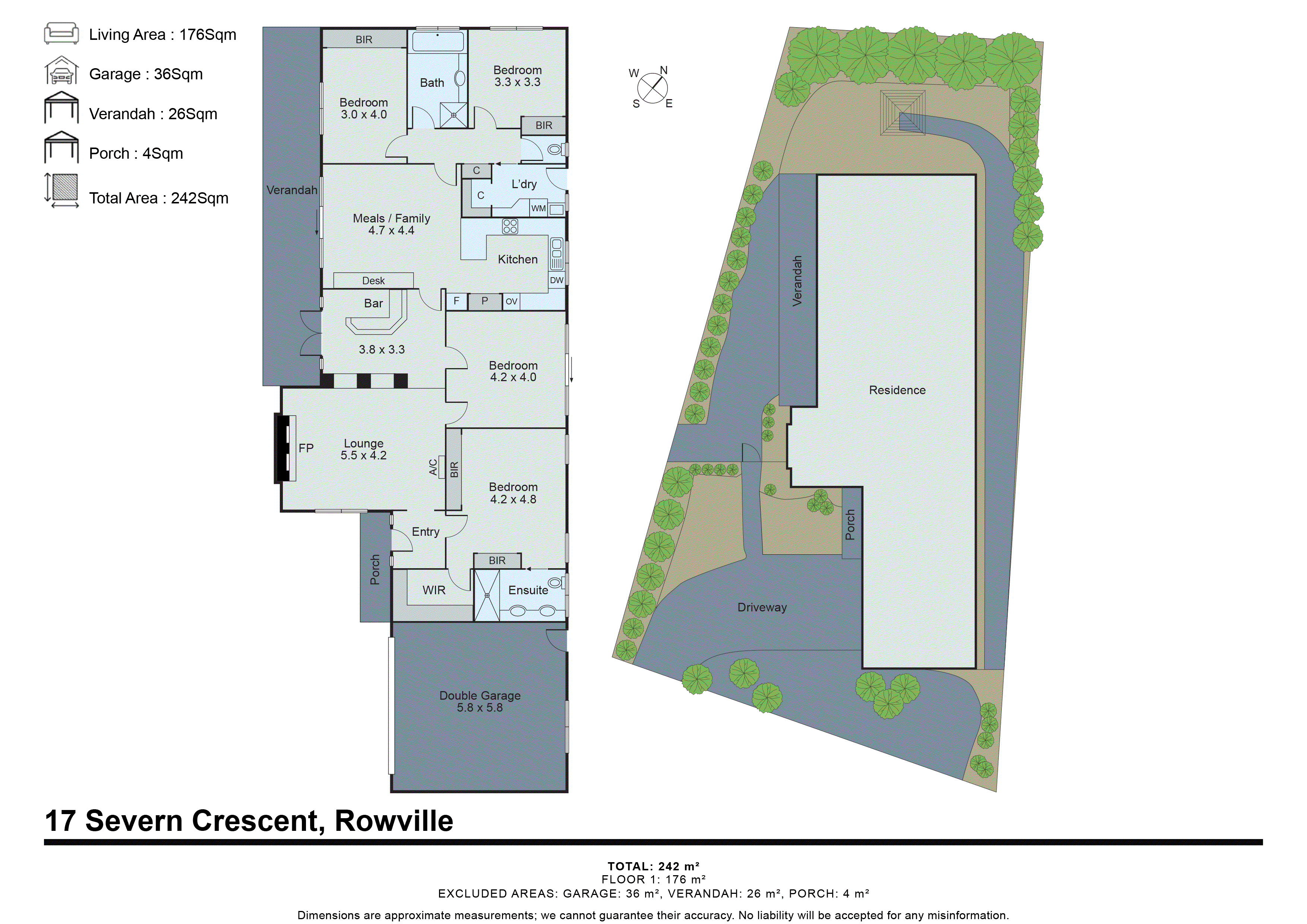 17 Severn Crescent, Rowville VIC 3178 - Floorplan