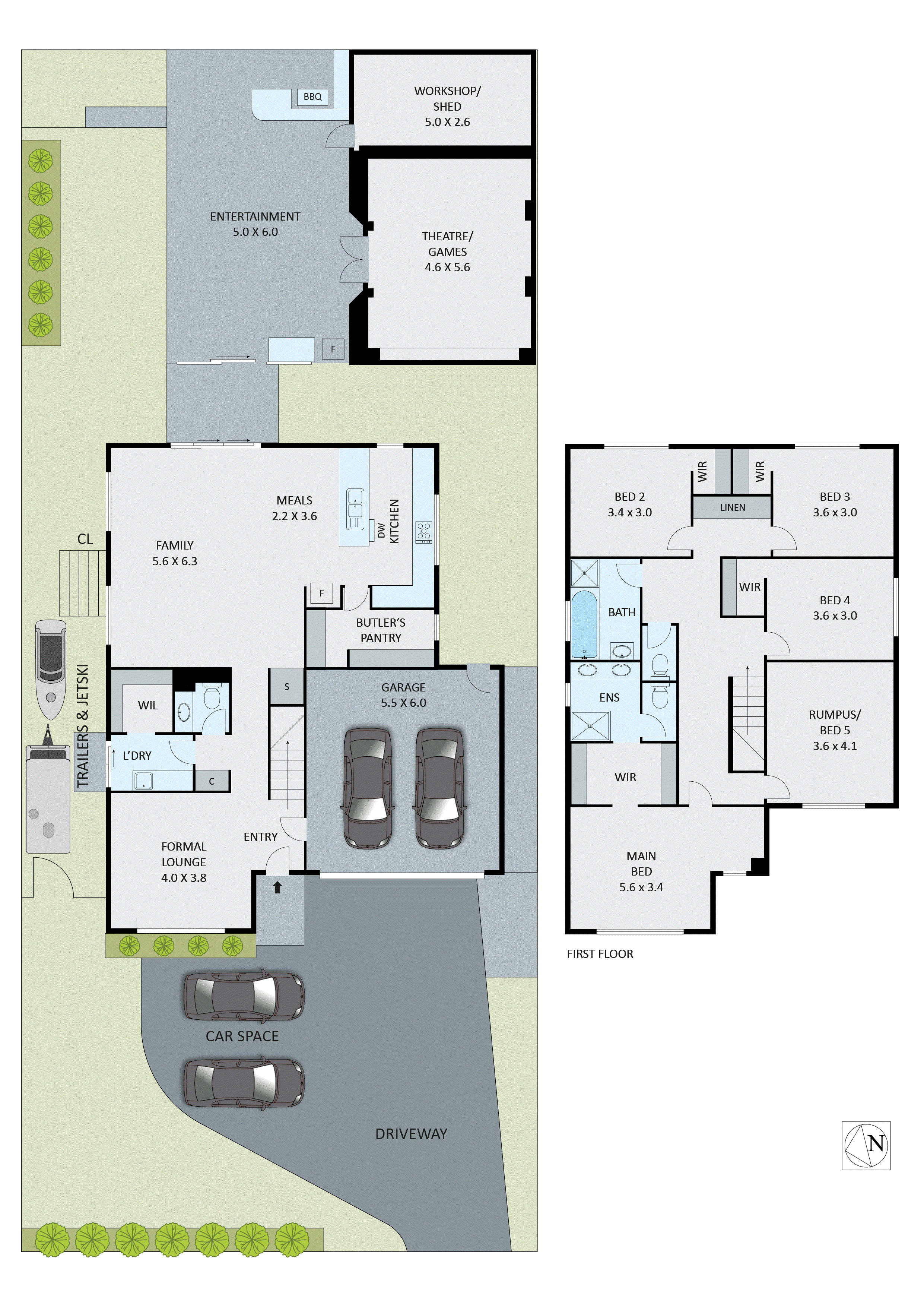 17 Sharrock Drive, Dingley Village VIC 3172 - Floorplan