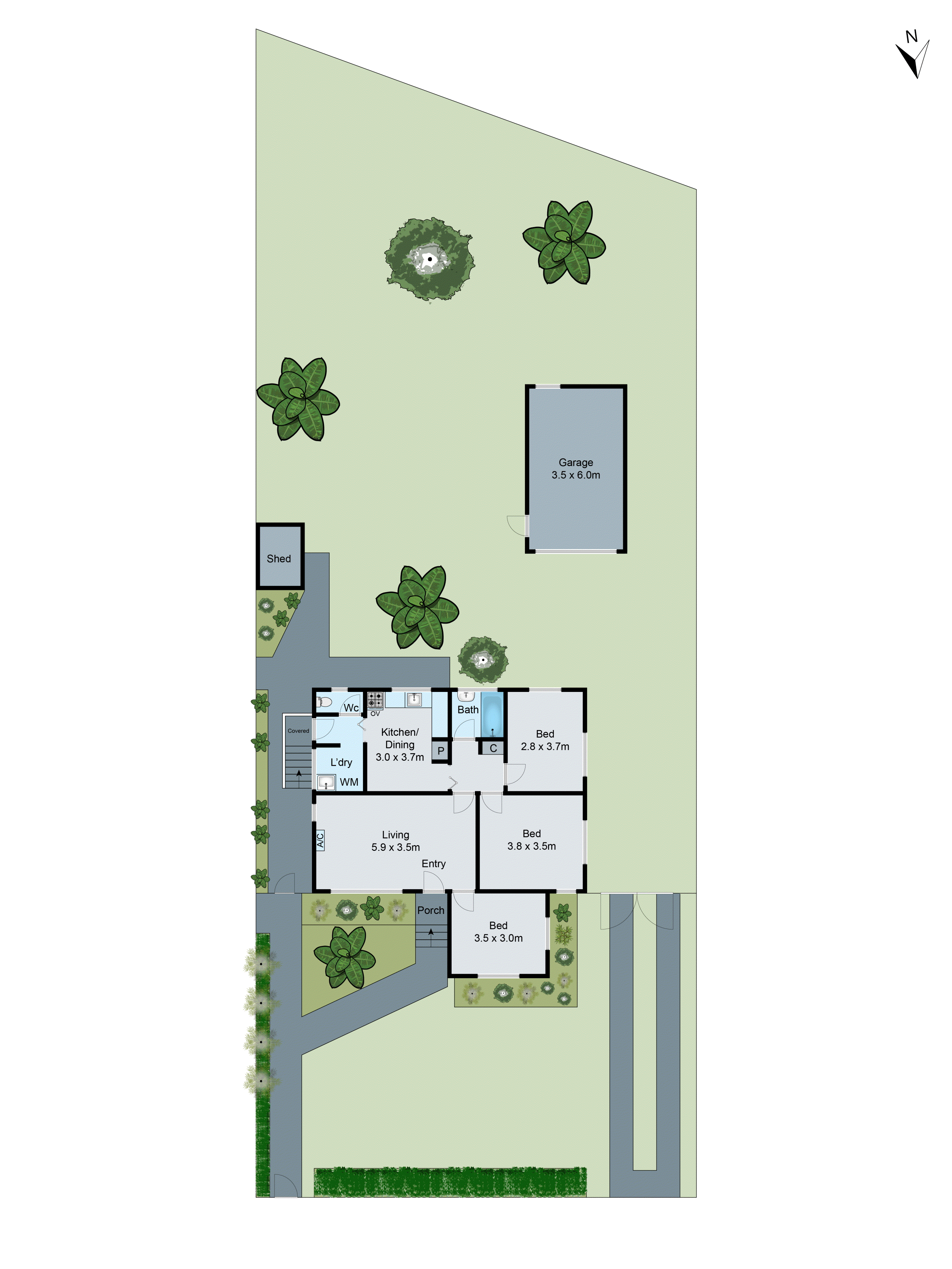 17 Sheoak Street, Doveton VIC 3177 - Floorplan