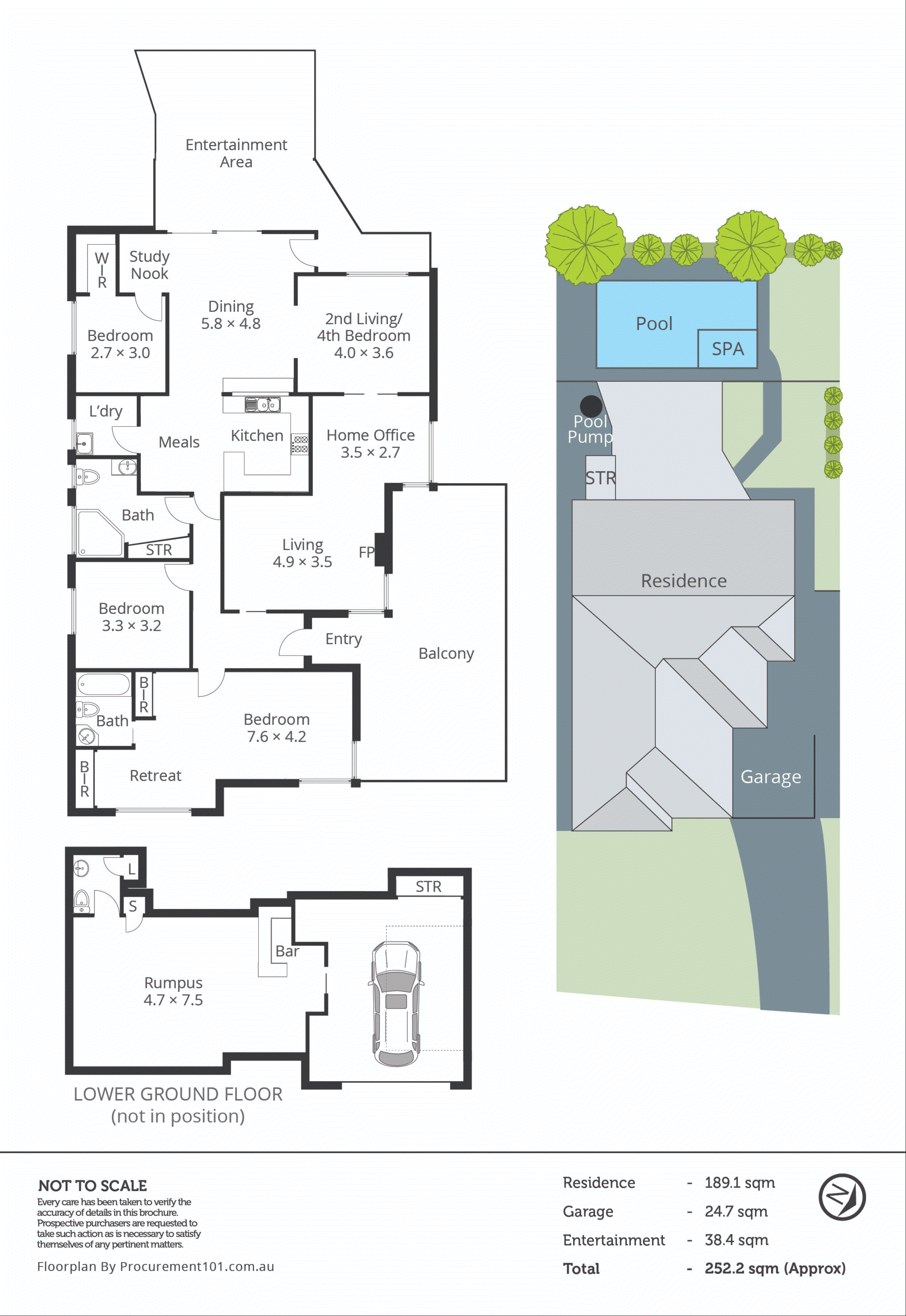 17 Smale Court, Noble Park North VIC 3174 - Floorplan