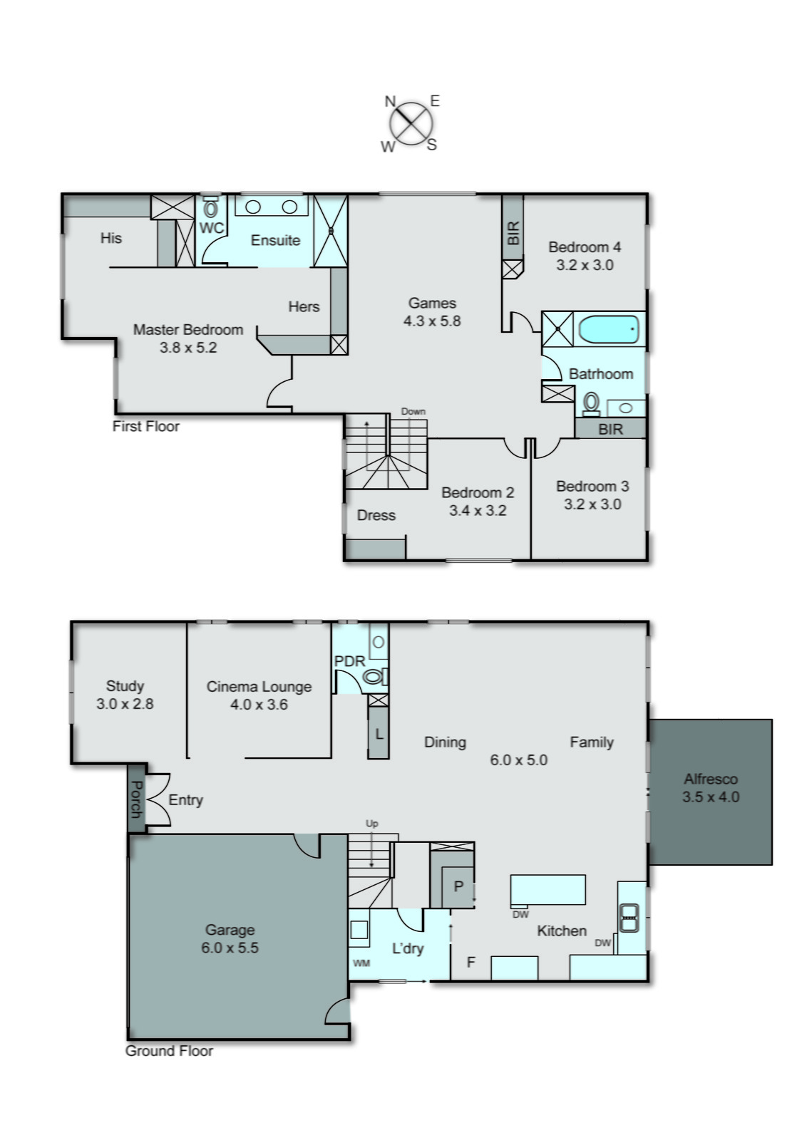 17 Snowdrop Drive, Keysborough VIC 3173 - Floorplan