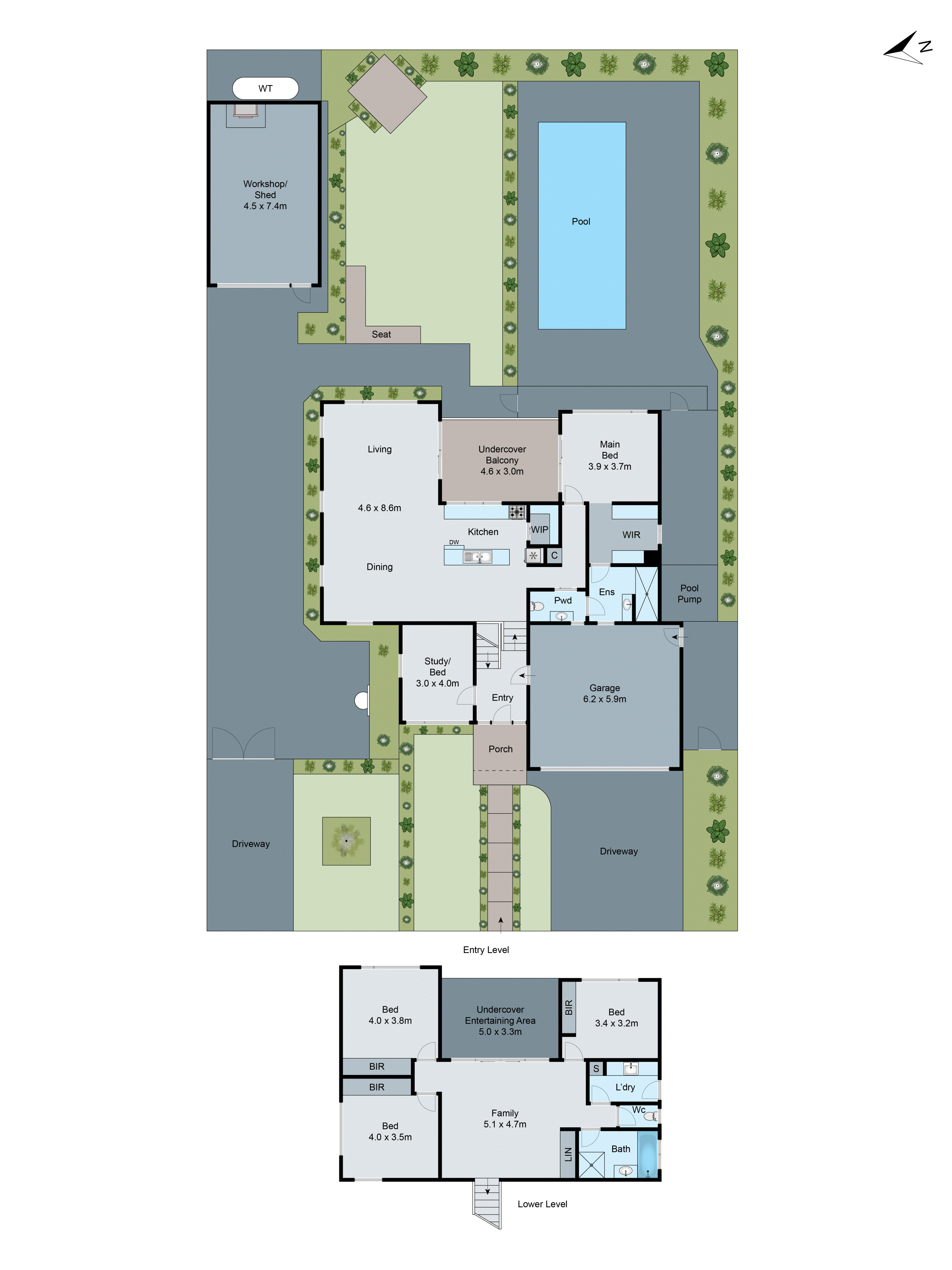 17 Stanbury Avenue, Highton VIC 3216 - Floorplan