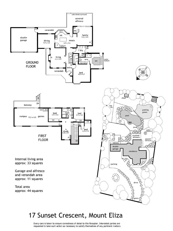 17 Sunset Crescent, MOUNT ELIZA VIC 3930 - Floorplan