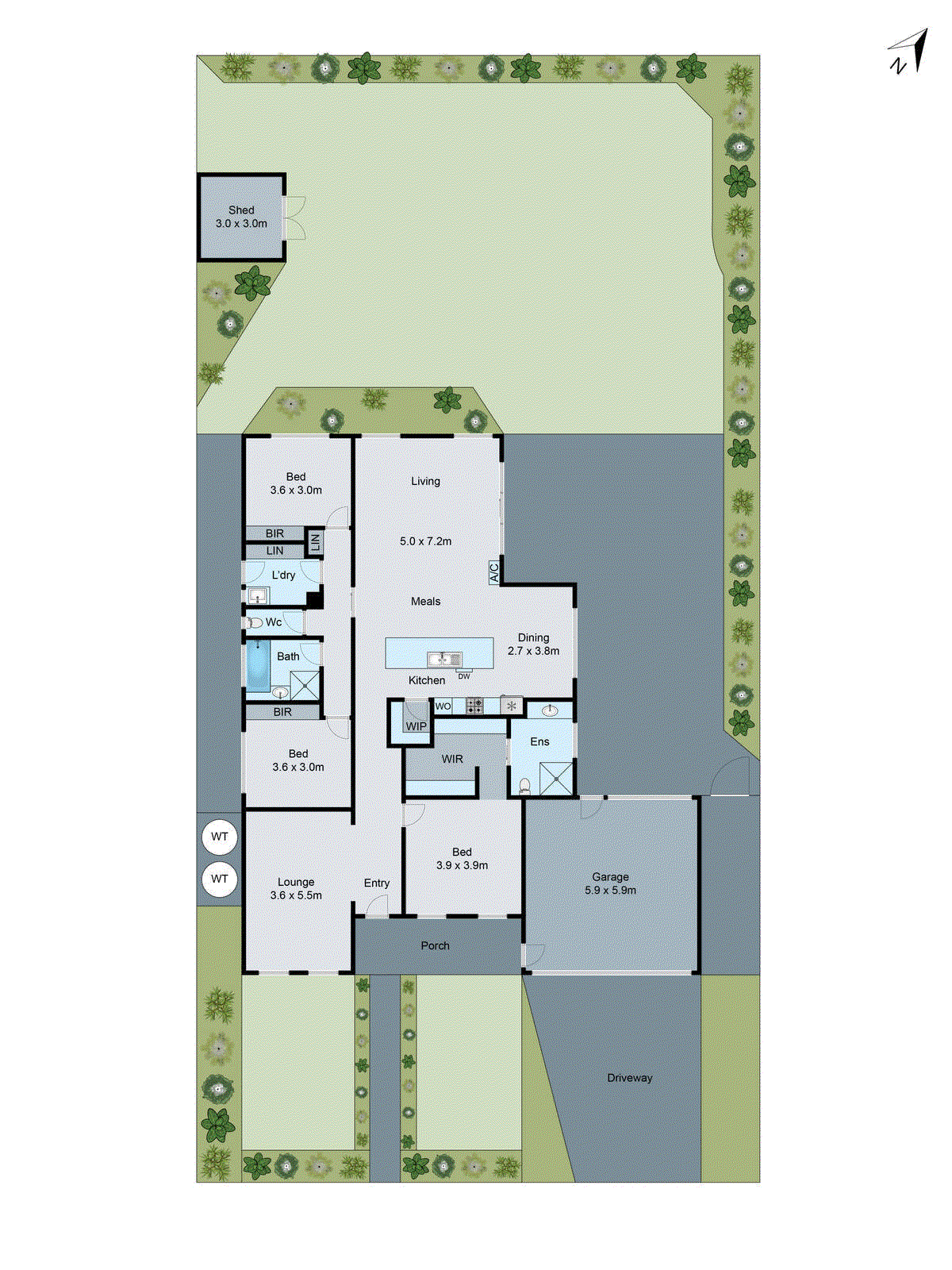 17 Tate Street, Thomson VIC 3219 - Floorplan