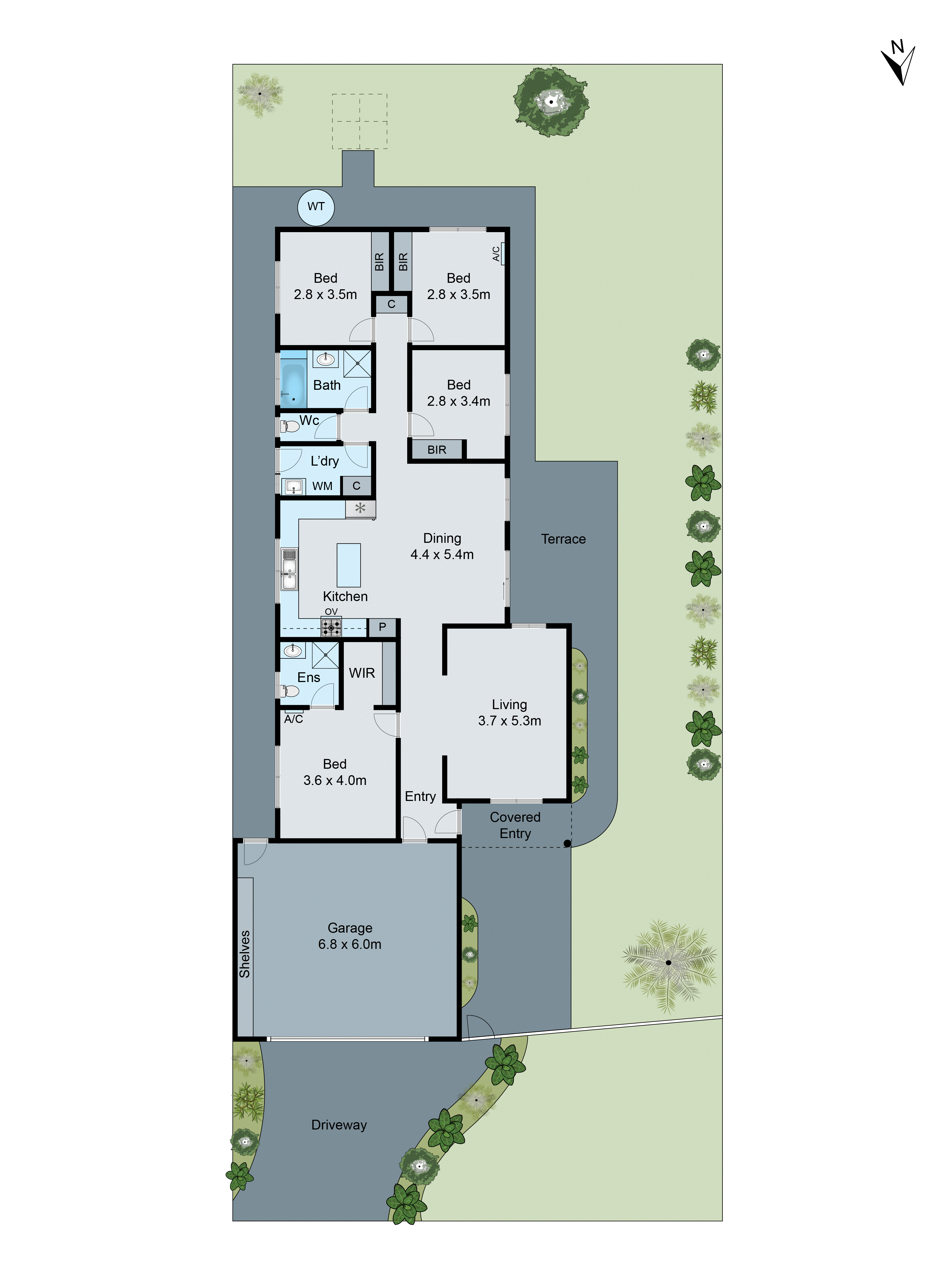 17 Tekarra Drive, Hampton Park VIC 3976 - Floorplan