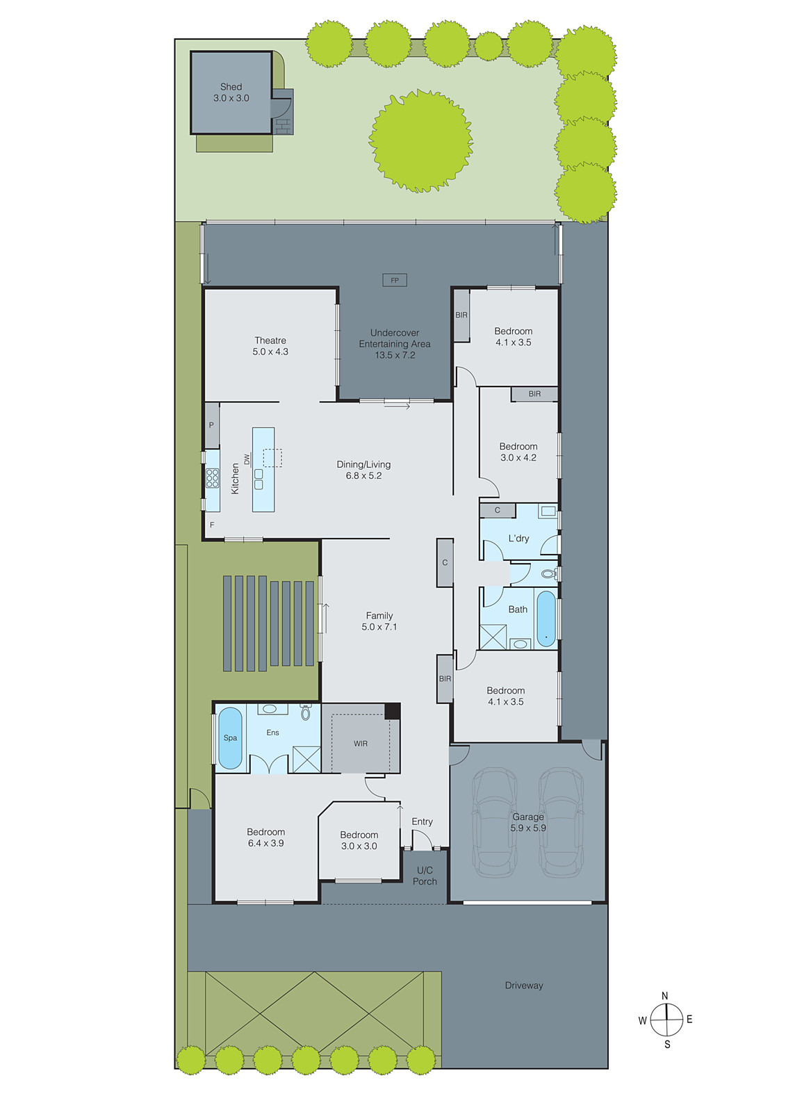 17 The Court, Leopold VIC 3224 - Floorplan