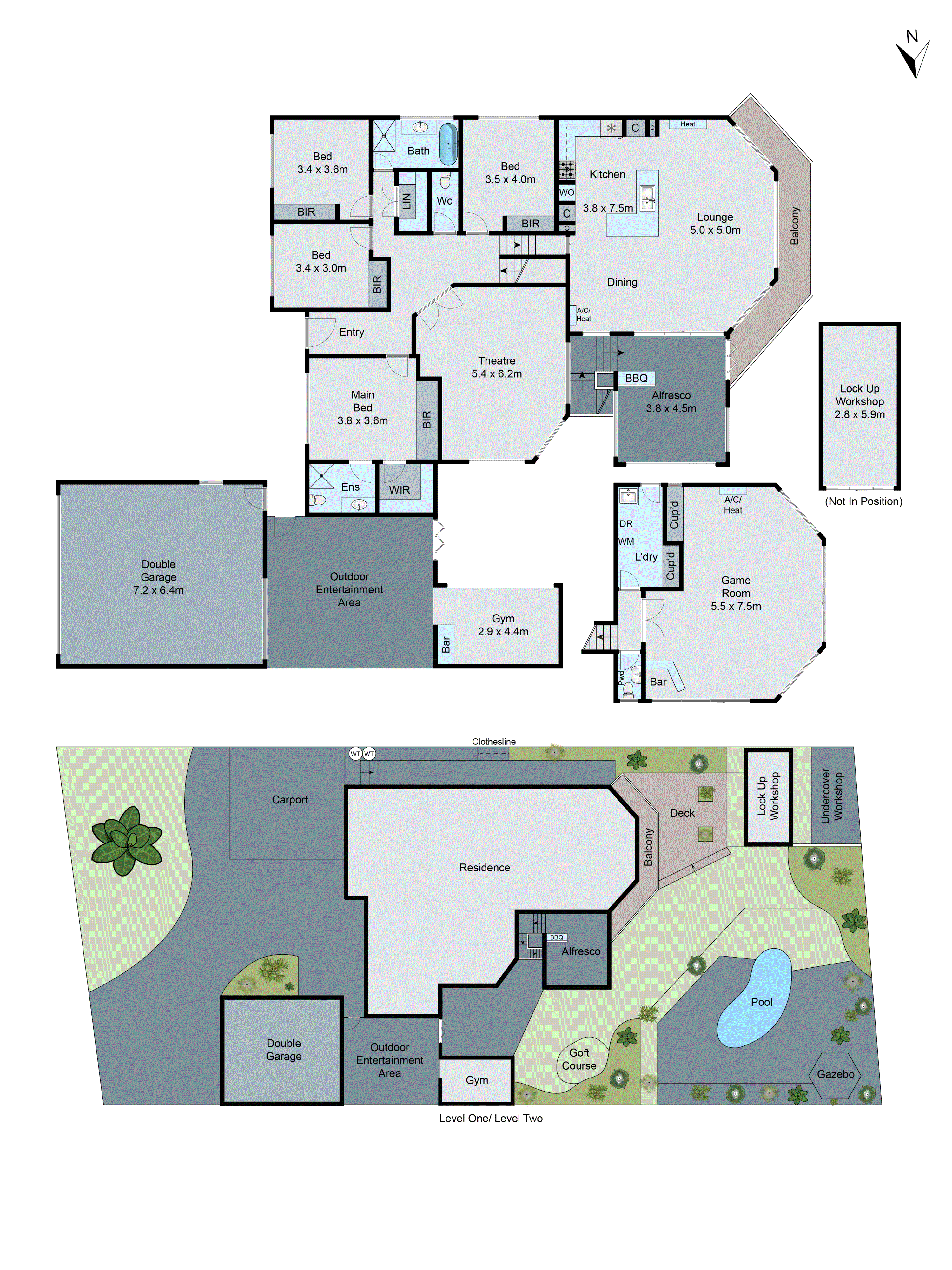 17 The Crescent, Leopold VIC 3224 - Floorplan