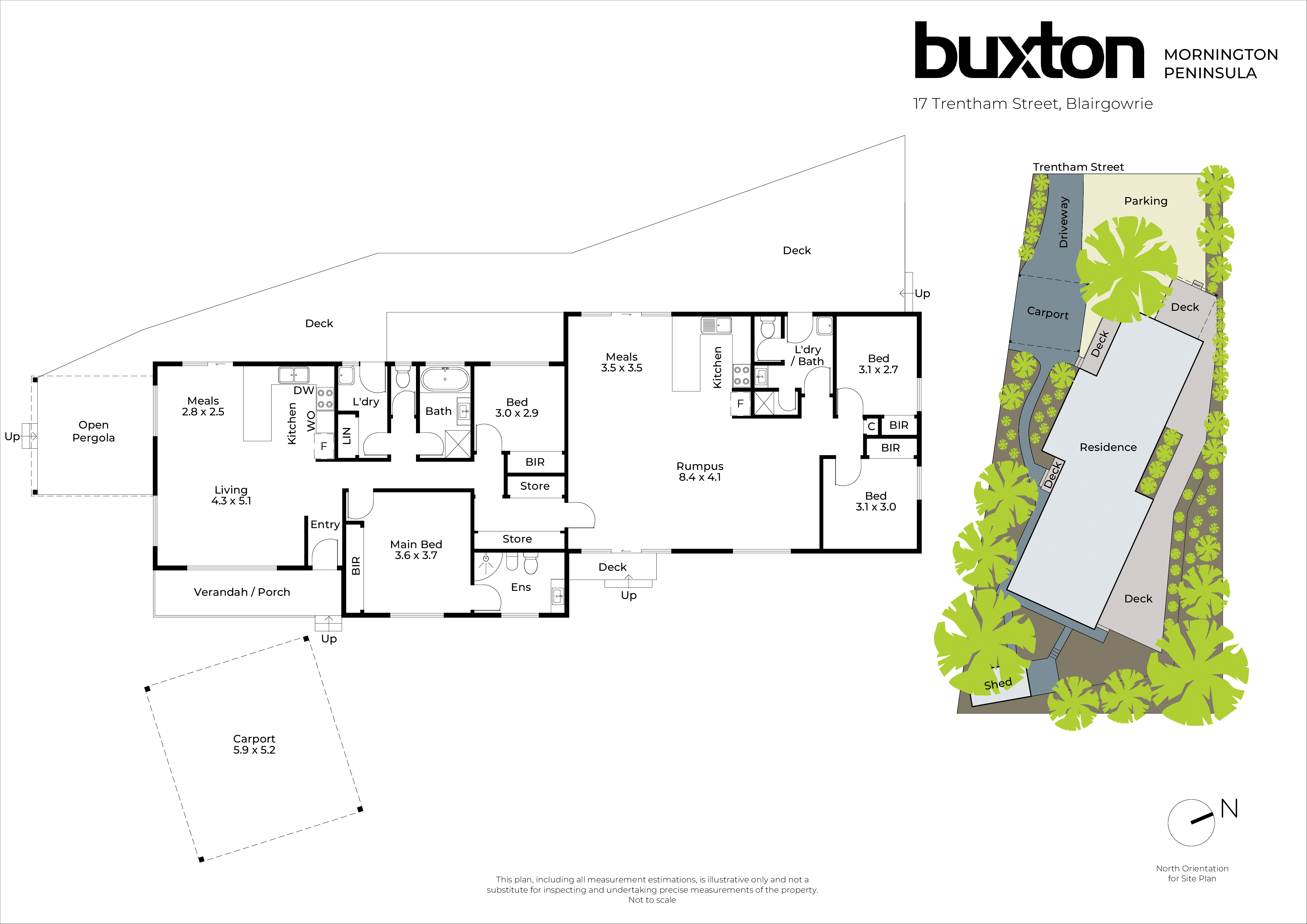 17 Trentham Street, Blairgowrie VIC 3942 - Floorplan