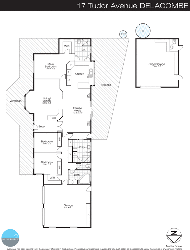 17 Tudor Avenue, Delacombe VIC 3356 - Floorplan