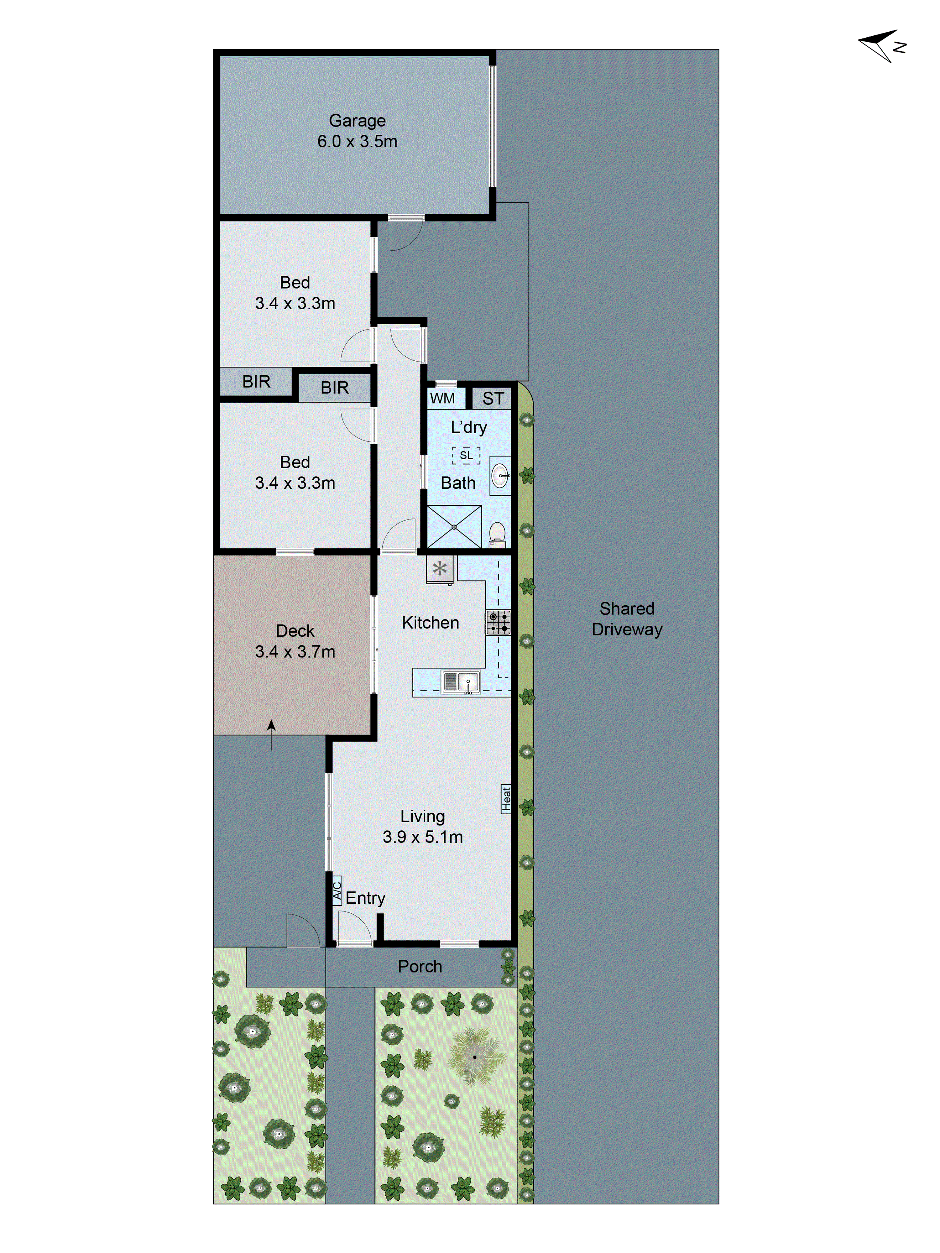 1/7 Urana Street, Newtown VIC 3220 - Floorplan