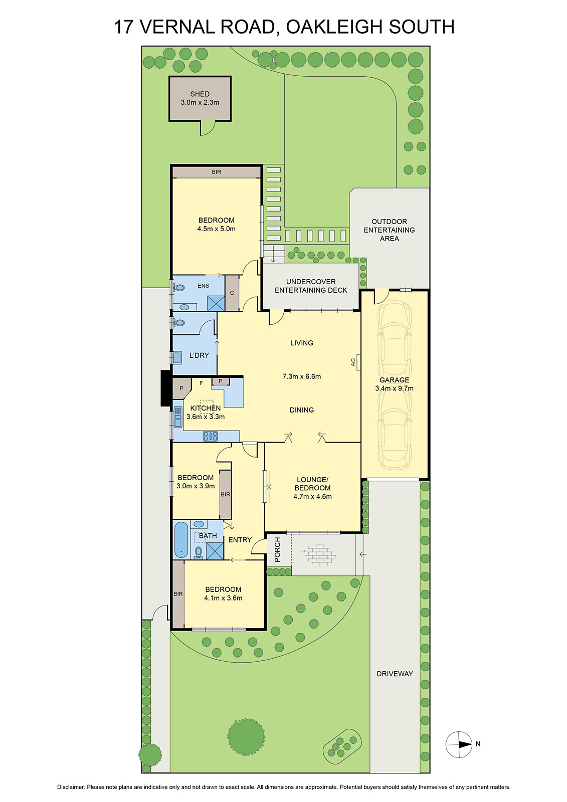 17 Vernal Road, Oakleigh South VIC 3167 - Floorplan